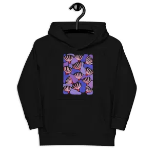 Pink Flowers - Kid's Eco Hoodie