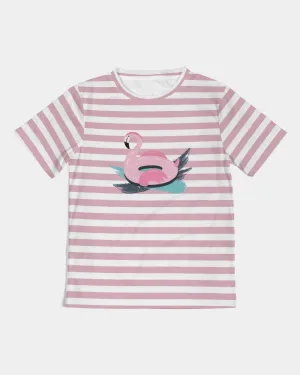 Pink  Flowers Kids Tee