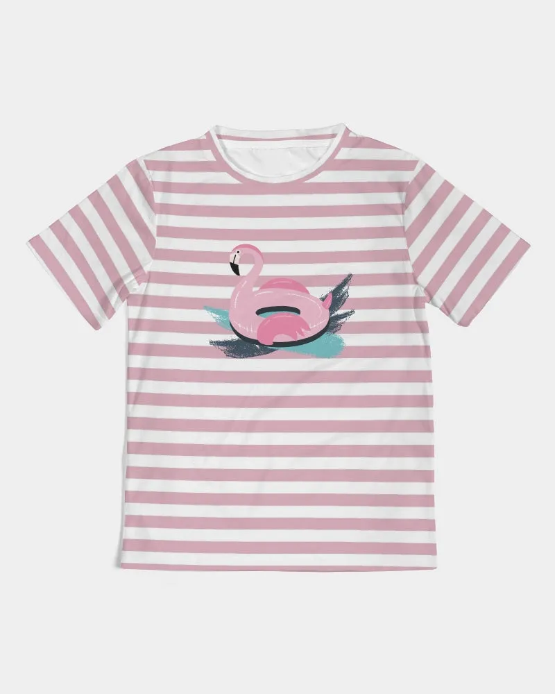 Pink  Flowers Kids Tee