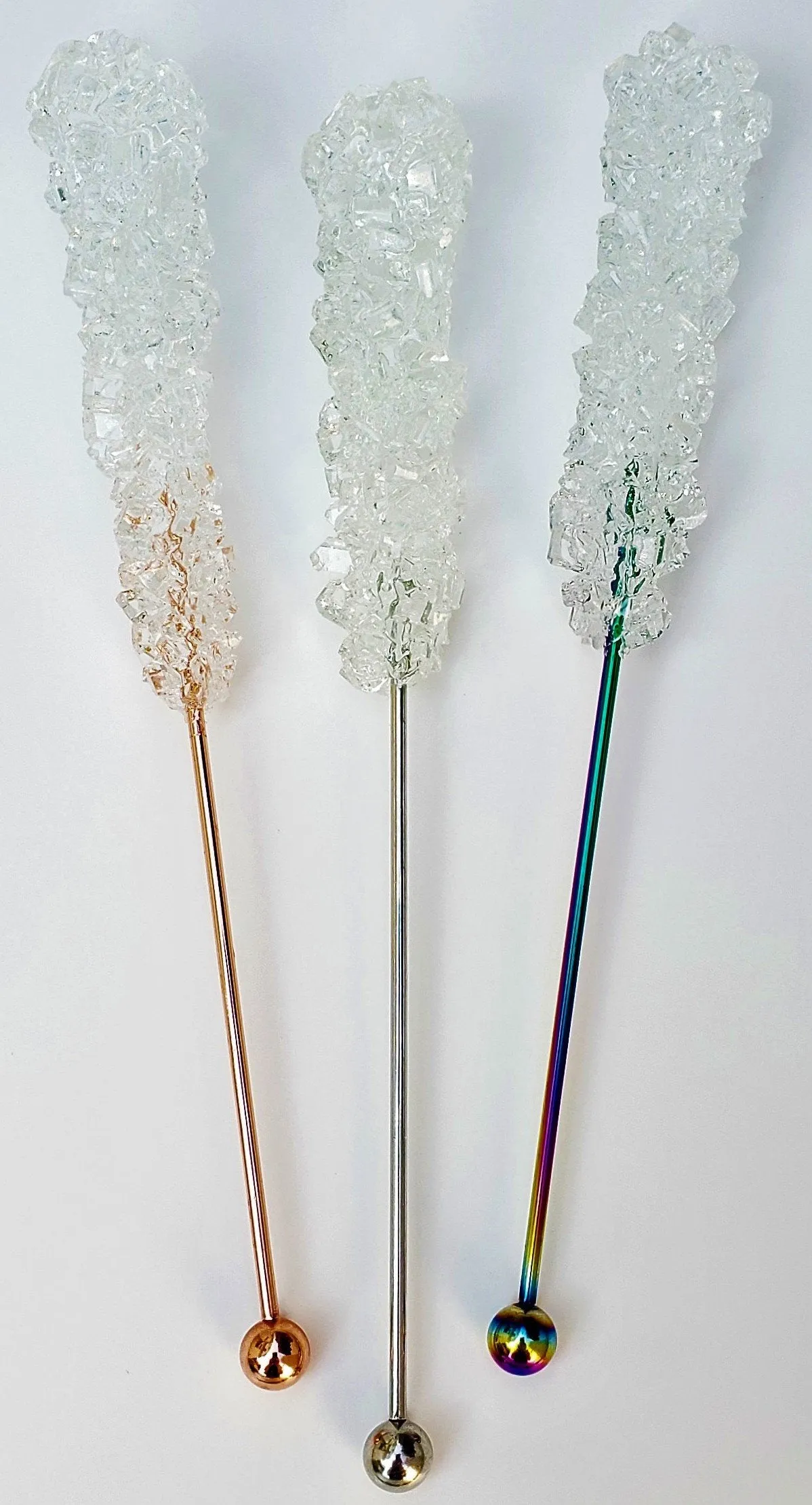 PLUM ROCK CANDY SWIZZLE STICK NECKLACE