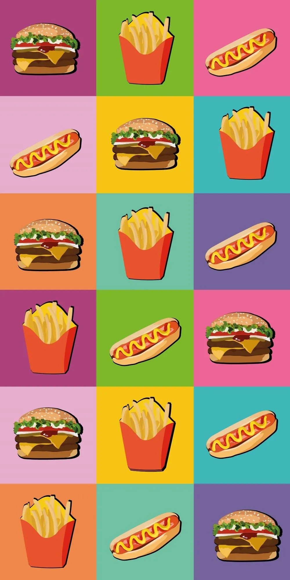 Pop Art Acrylic Wall Panels Home Décor 2440mmm x 1220mm