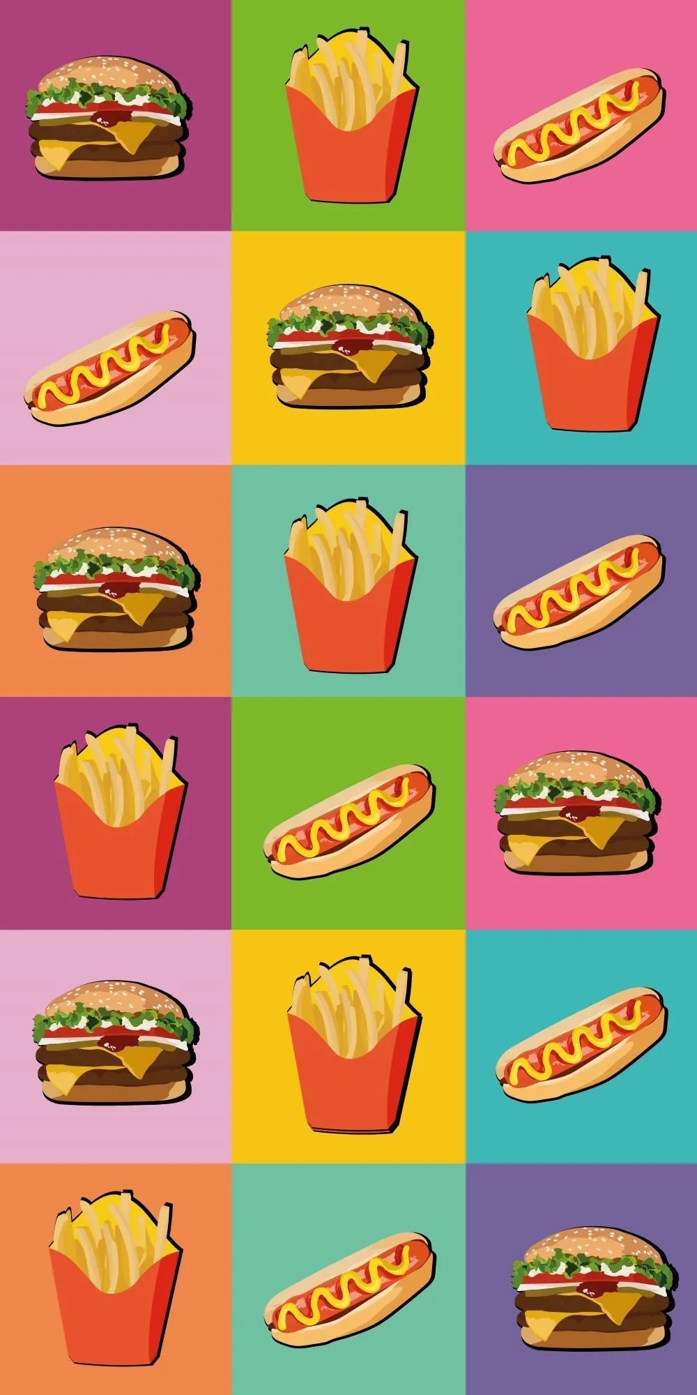 Pop Art Acrylic Wall Panels Home Décor 2440mmm x 1220mm