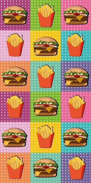 Pop Art Acrylic Wall Panels Home Décor 2440mmm x 1220mm