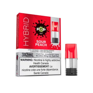 POP Hybrid - Blazin Peach (Sour Peach) Vape Pod