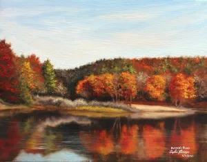 Puffer's Pond Massachusetts 11x14 Print