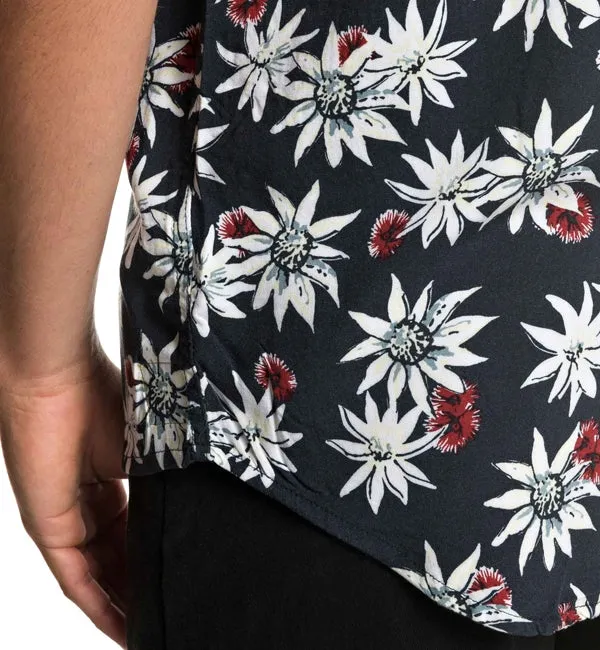 Quiksilver Fluid Geometric Short Sleeved Shirt