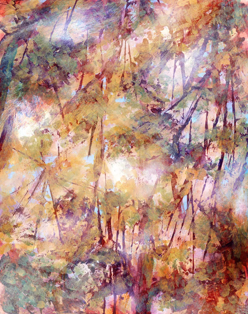 "Cathedral Canopy II" Landscape Fine Art Print