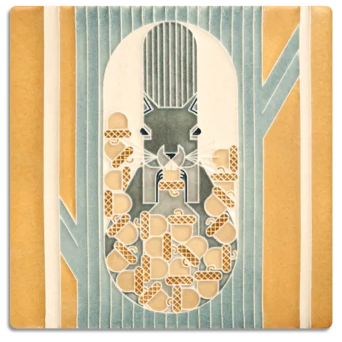 "October" Tile