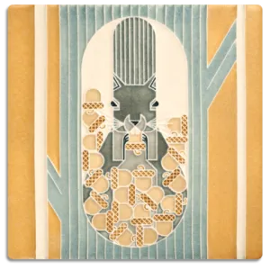 "October" Tile