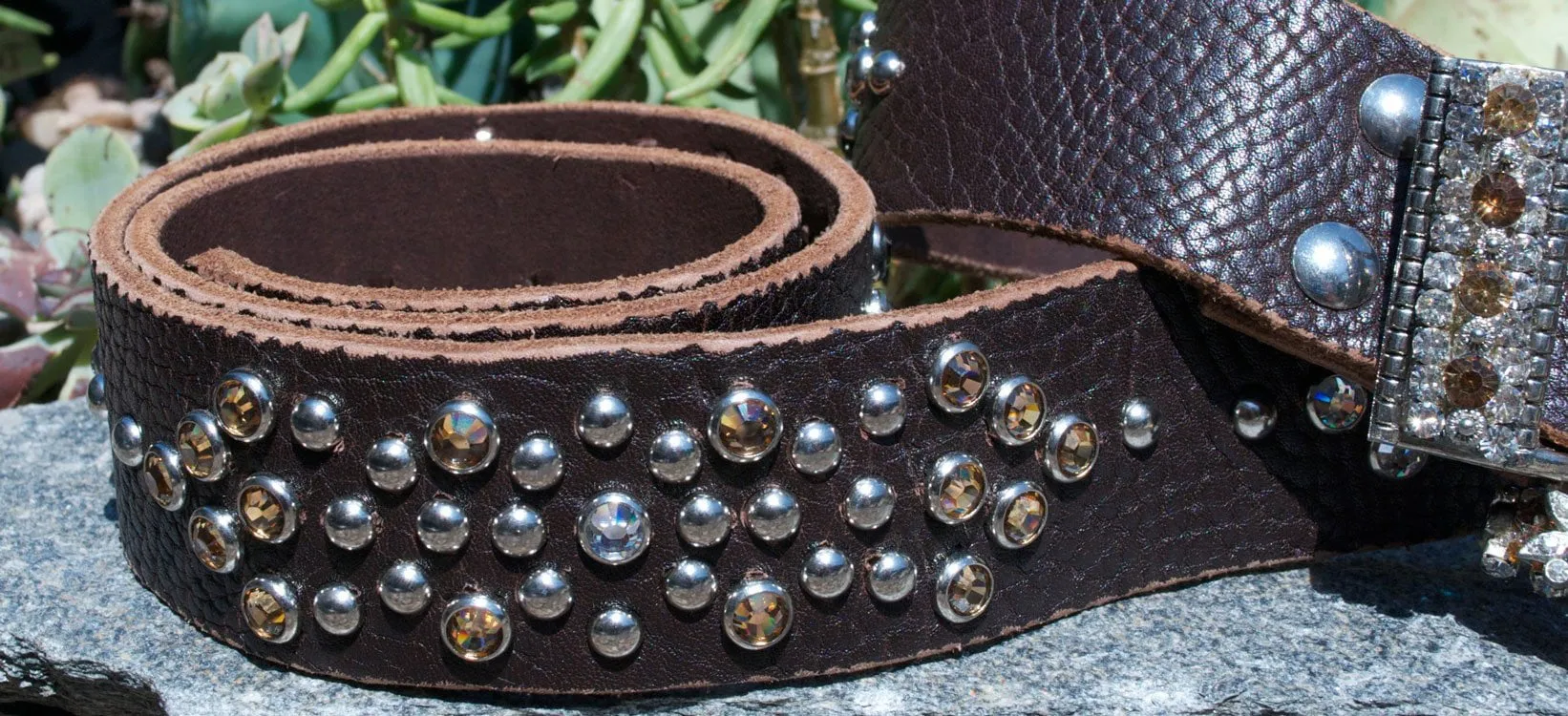 "Vintage Rodeo Belt & Buckle - Medium"