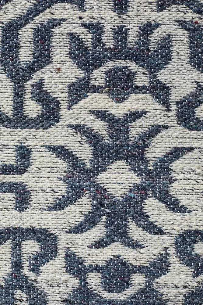 Relic Kian Silver Navy Rug