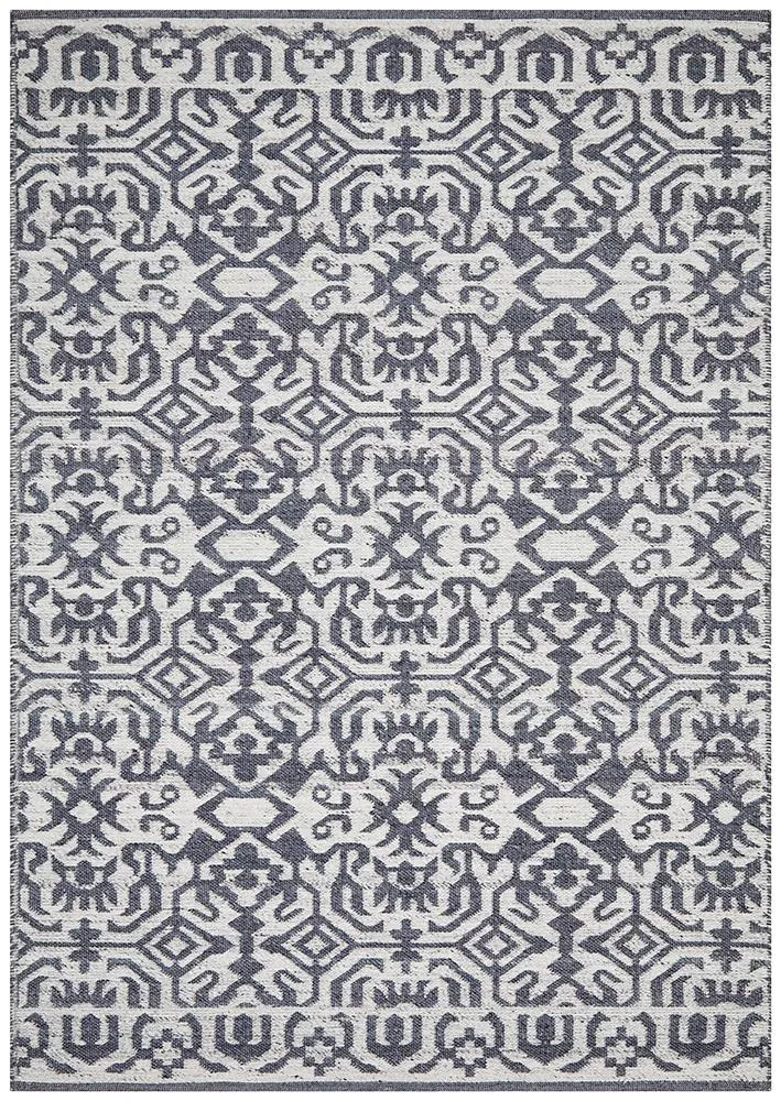 Relic Kian Silver Navy Rug