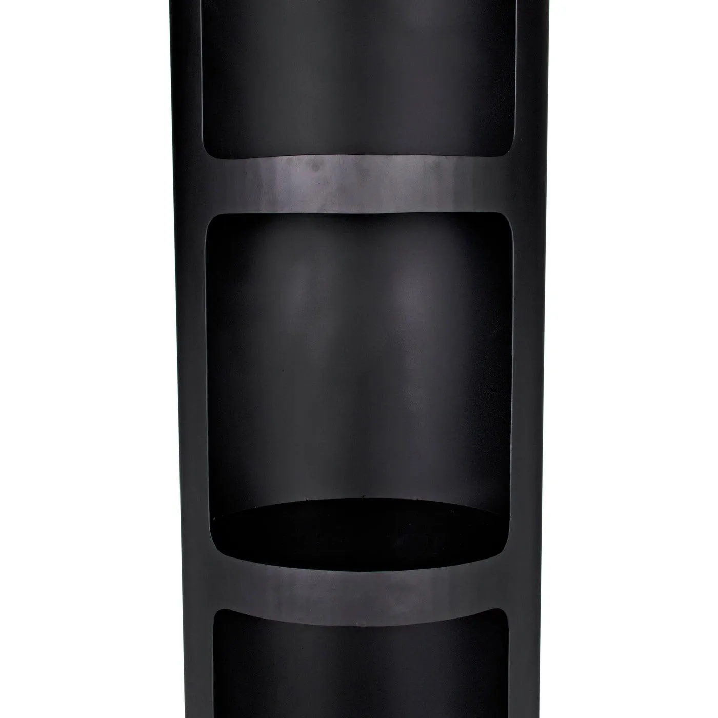 Reverso Bookcase, Black Steel