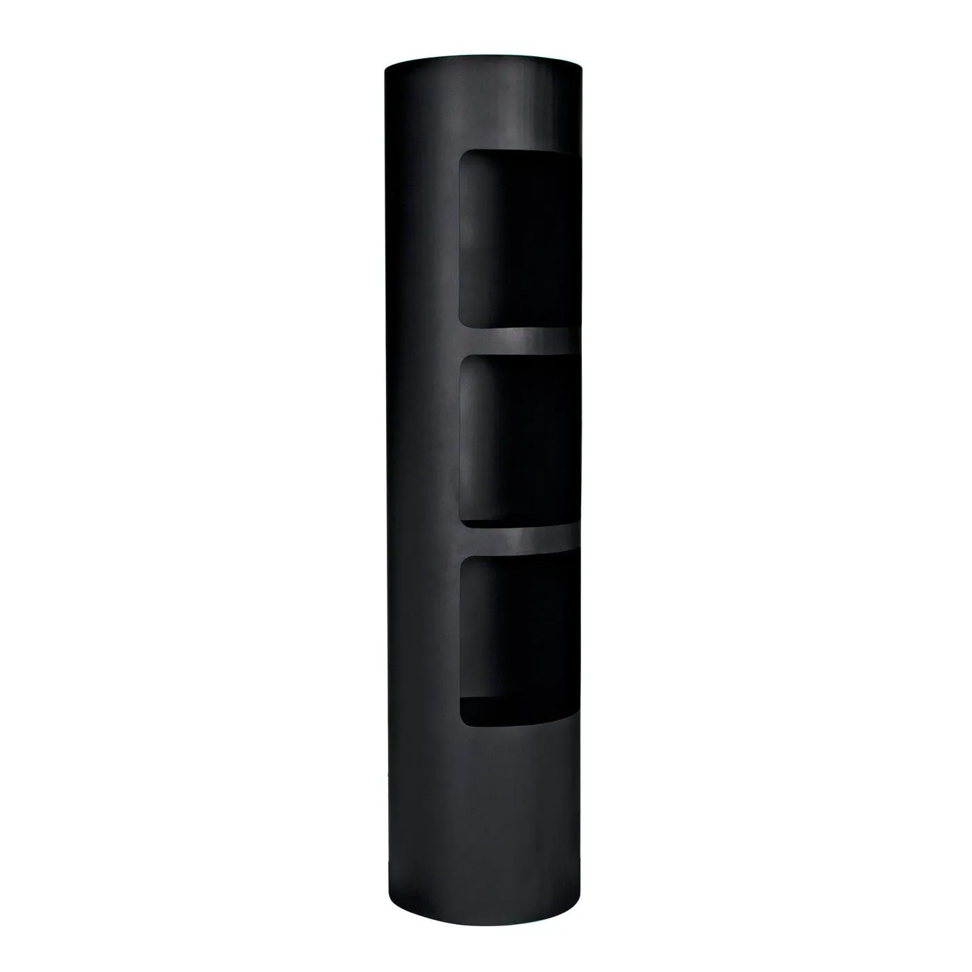 Reverso Bookcase, Black Steel