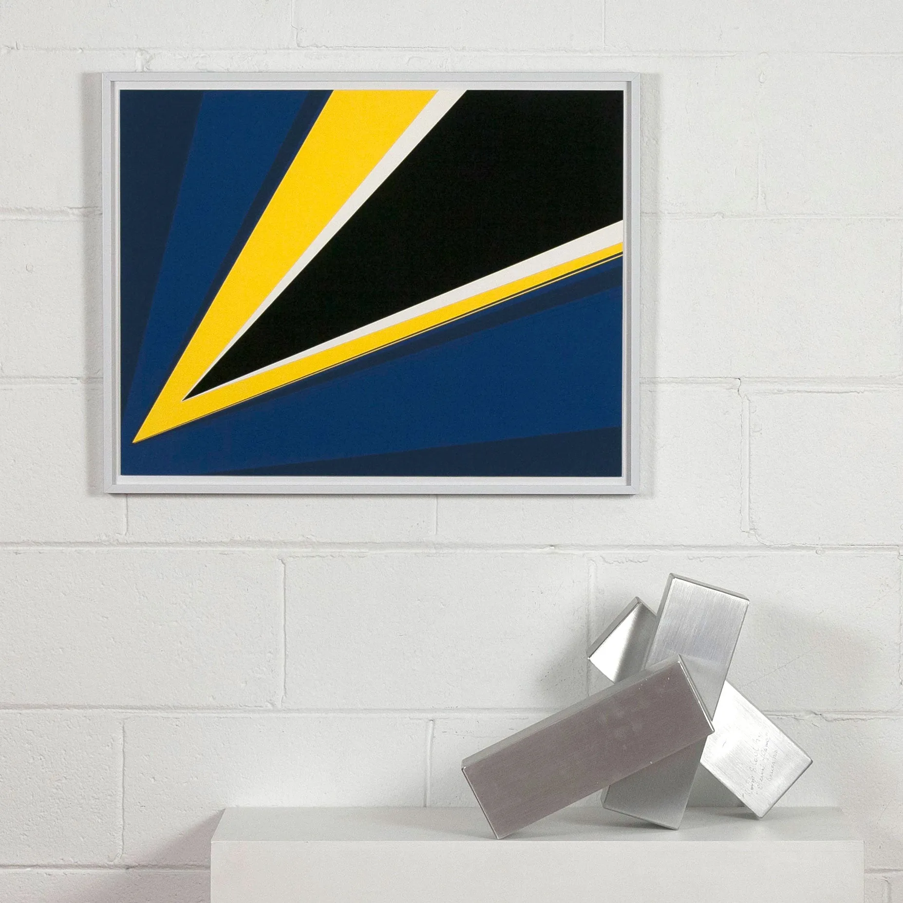 RITA LETENDRE "CONSTRUCTION" SILKSCREEN, 1969