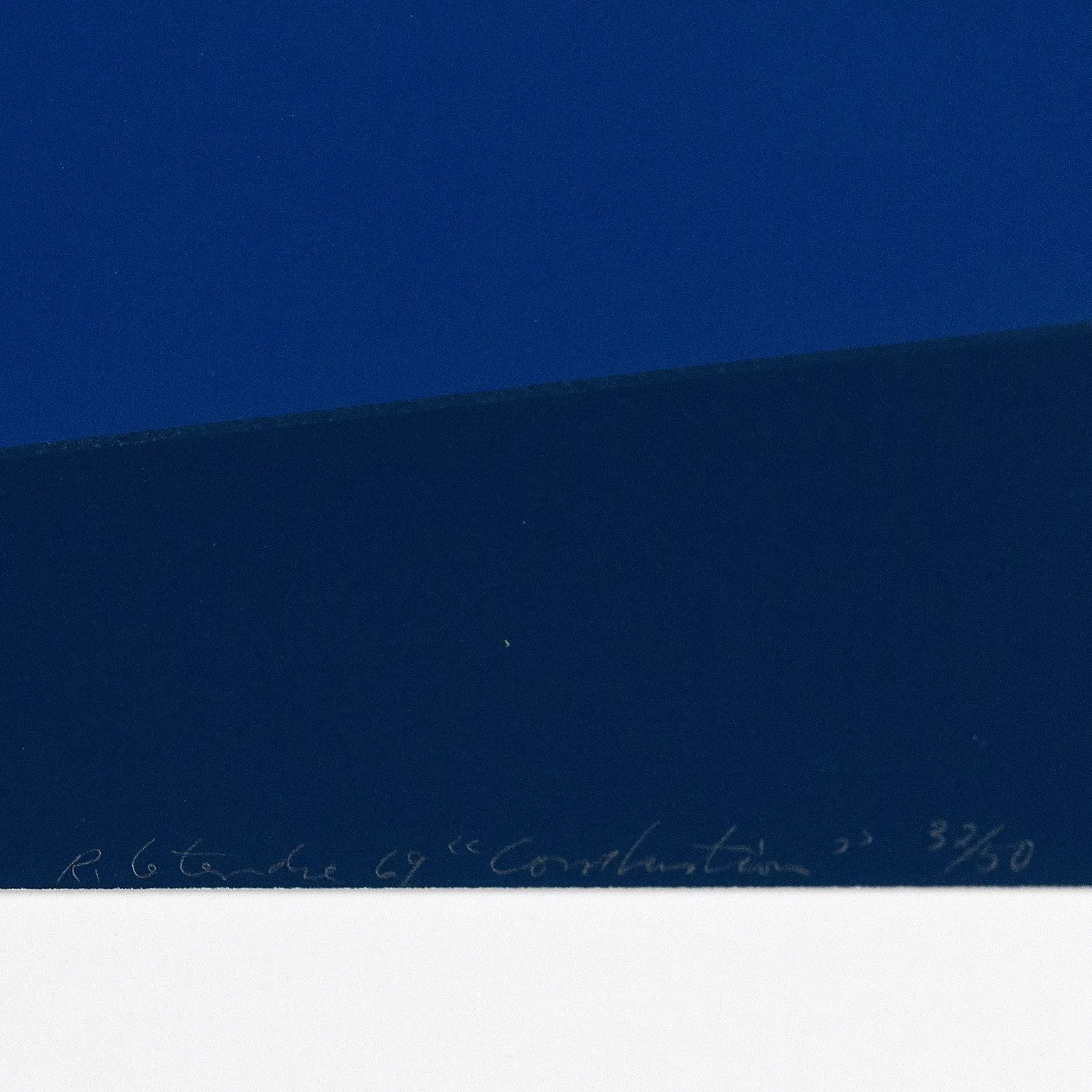 RITA LETENDRE "CONSTRUCTION" SILKSCREEN, 1969