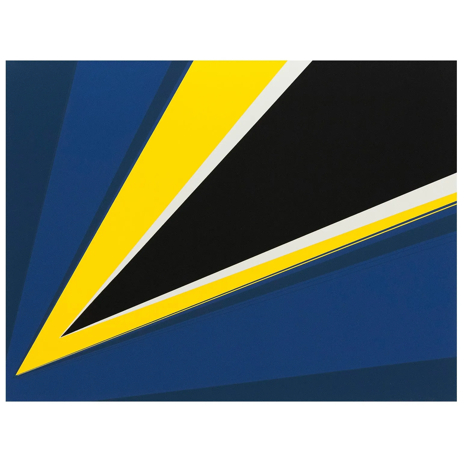 RITA LETENDRE "CONSTRUCTION" SILKSCREEN, 1969