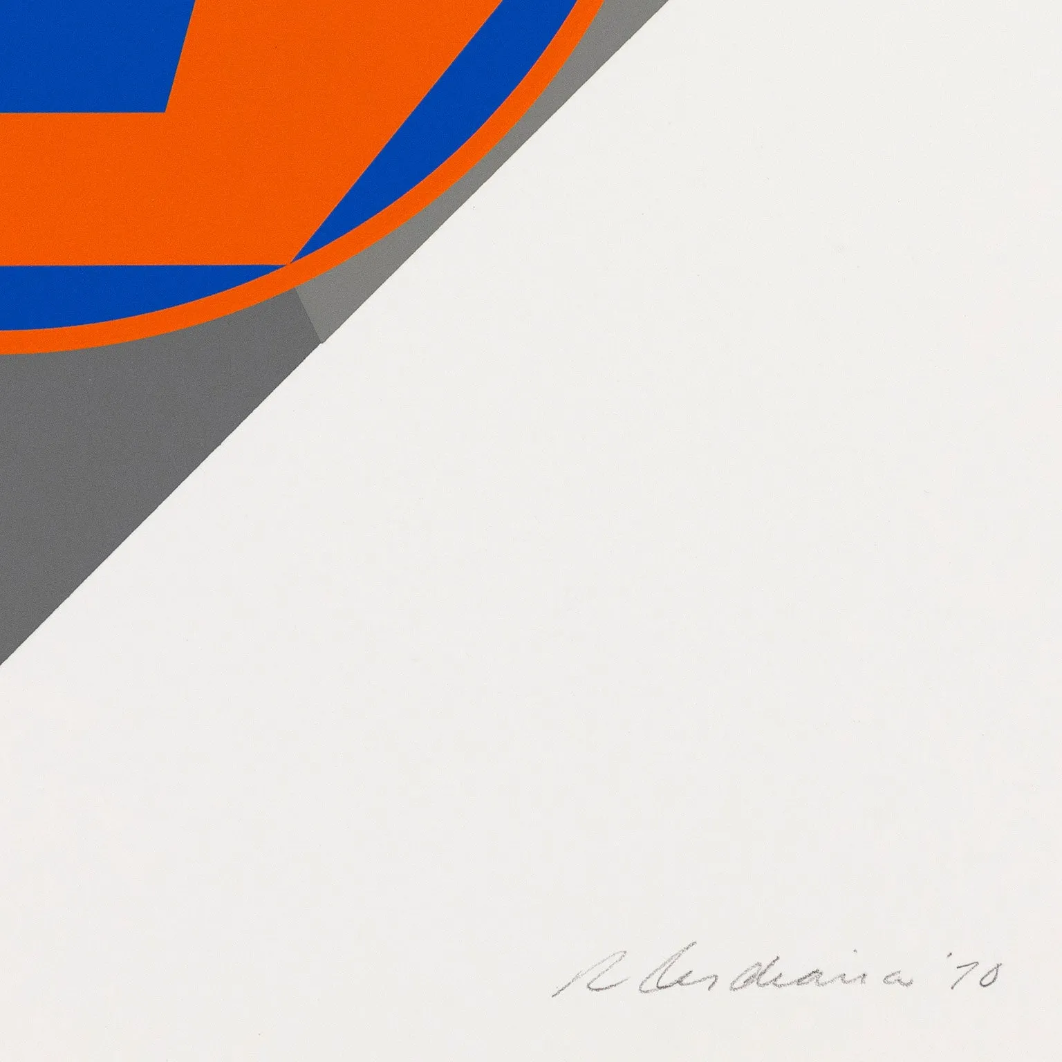 ROBERT INDIANA "HEPTAGON", 1970
