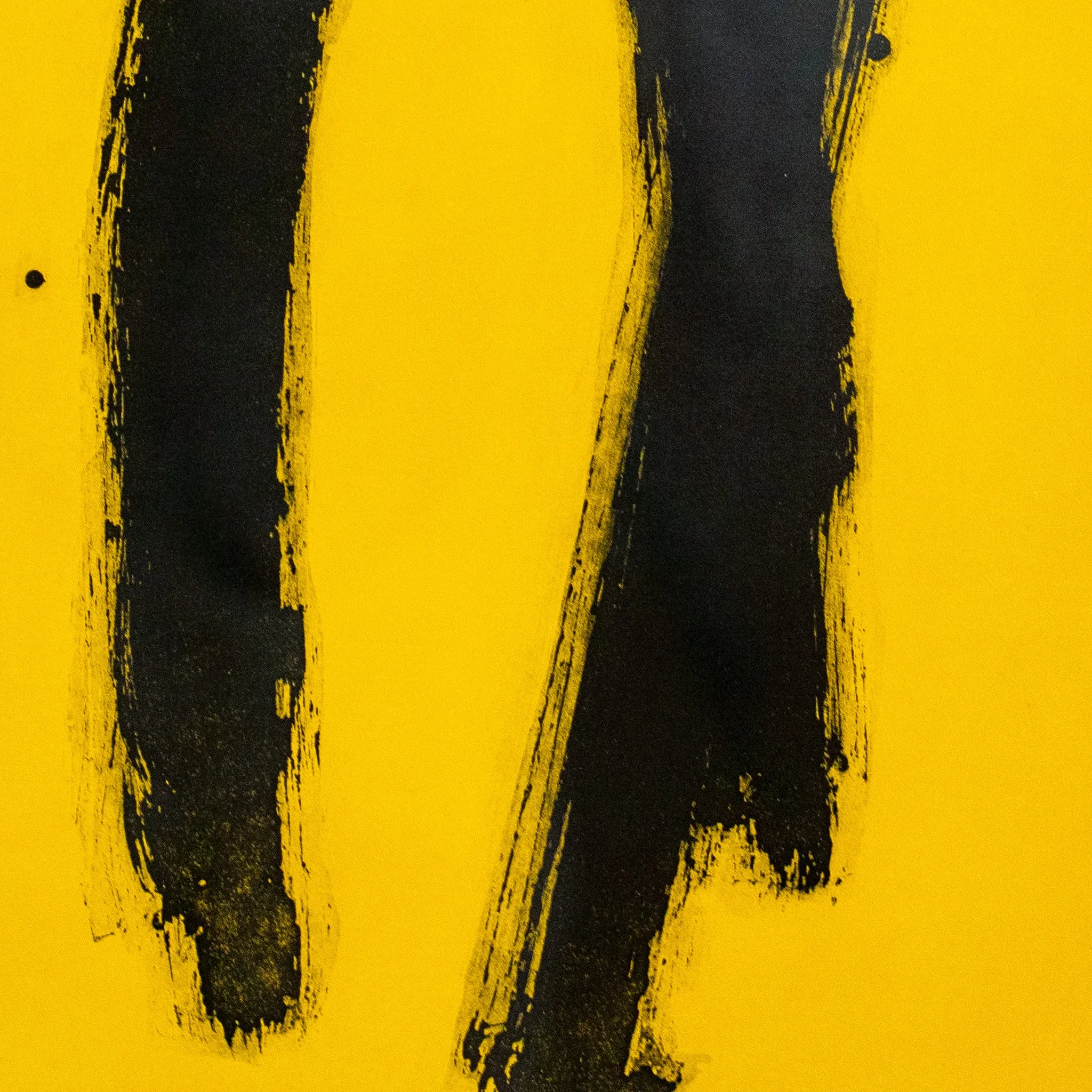ROBERT MOTHERWELL "YELLOW CHORD" ETCHING, 1981