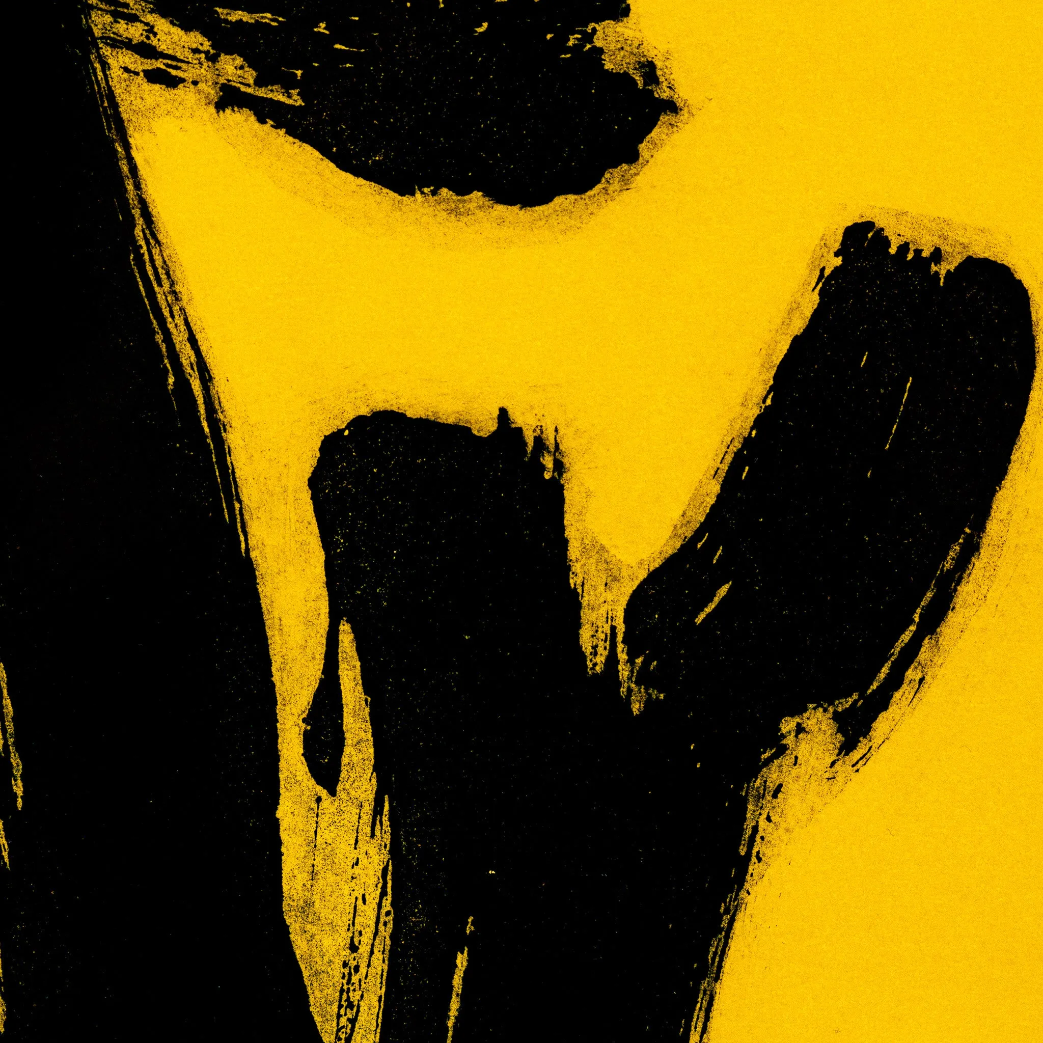 ROBERT MOTHERWELL "YELLOW CHORD" ETCHING, 1981