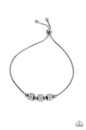 Roll Out the Radiance - Black Bracelet