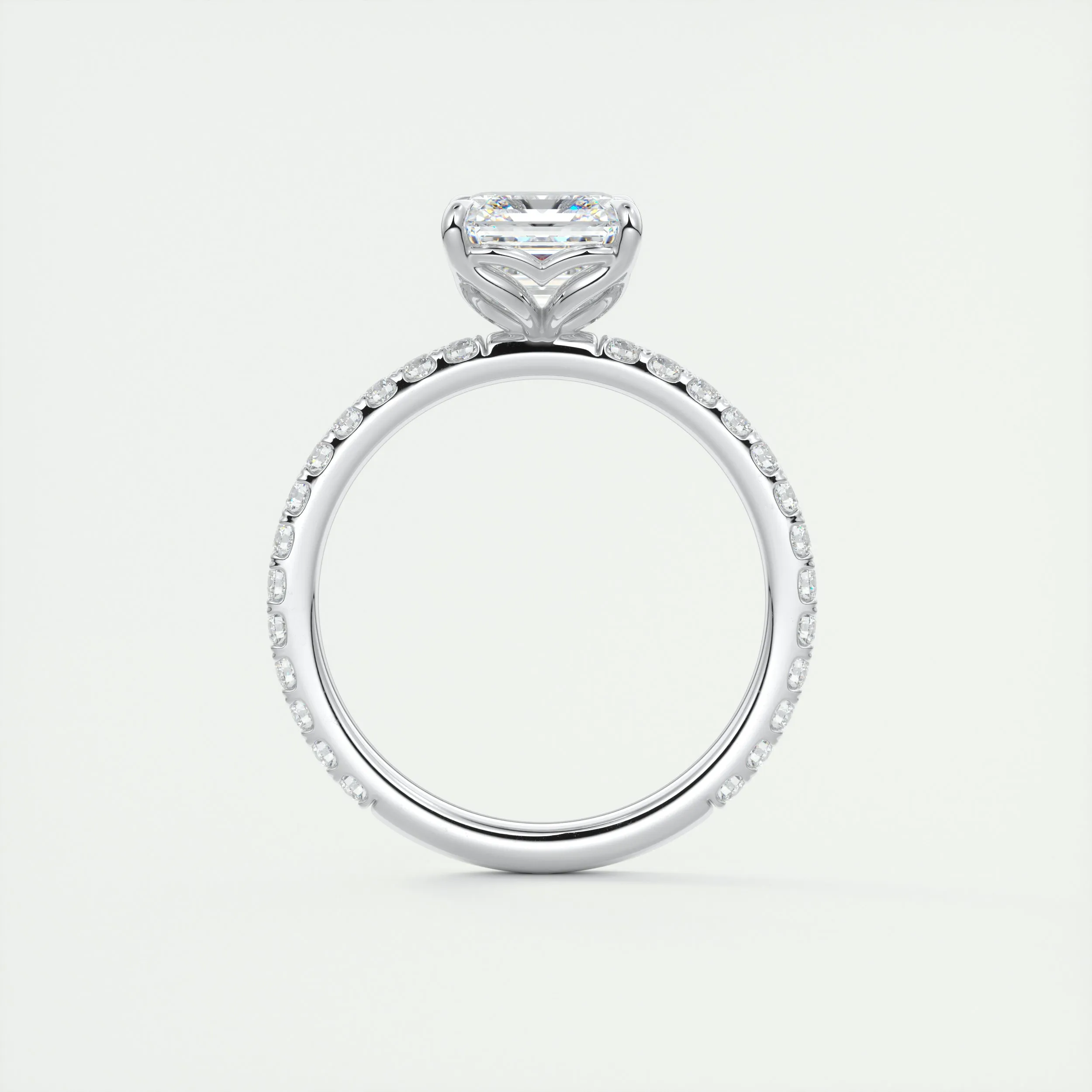 Royale Pavé | Asscher
