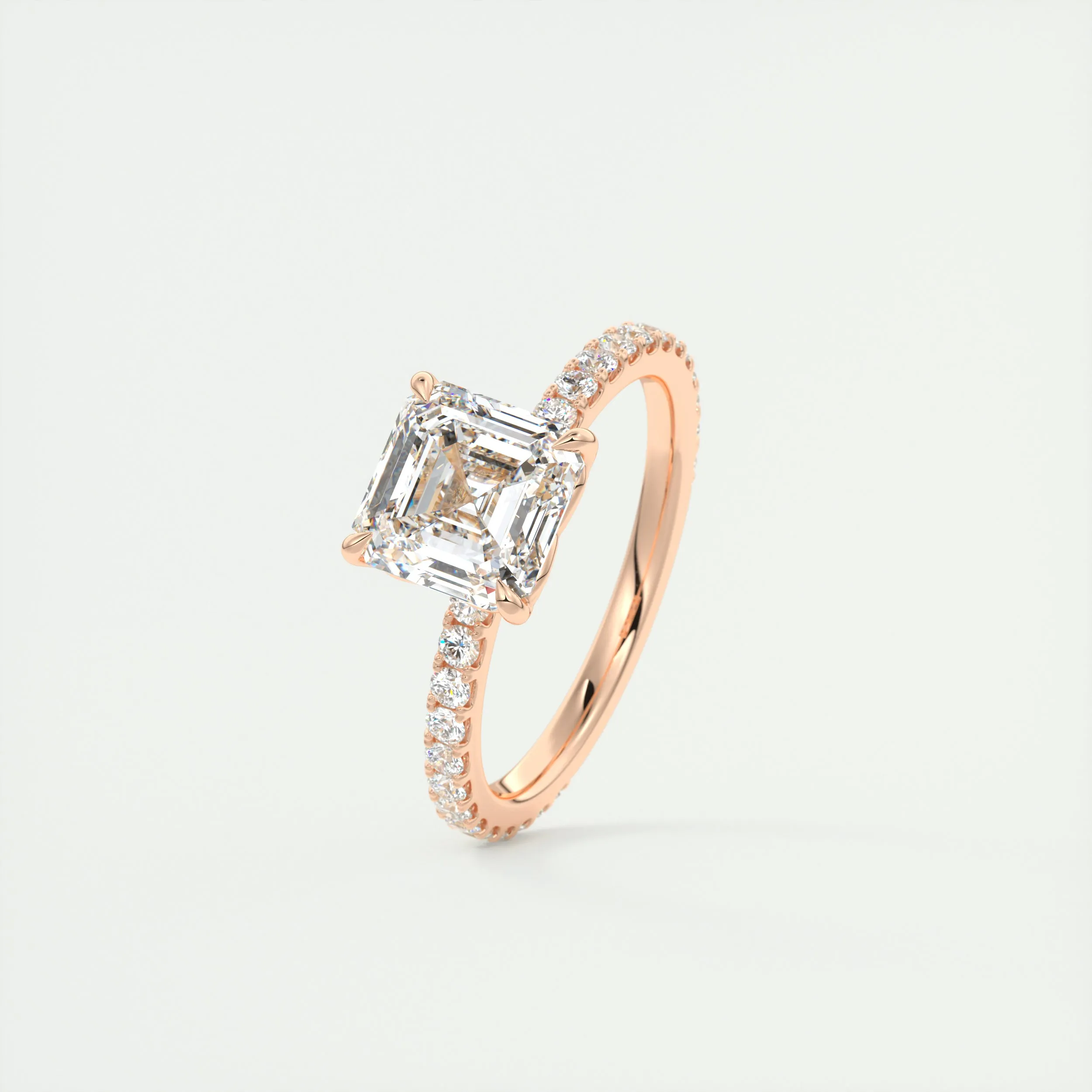 Royale Pavé | Asscher