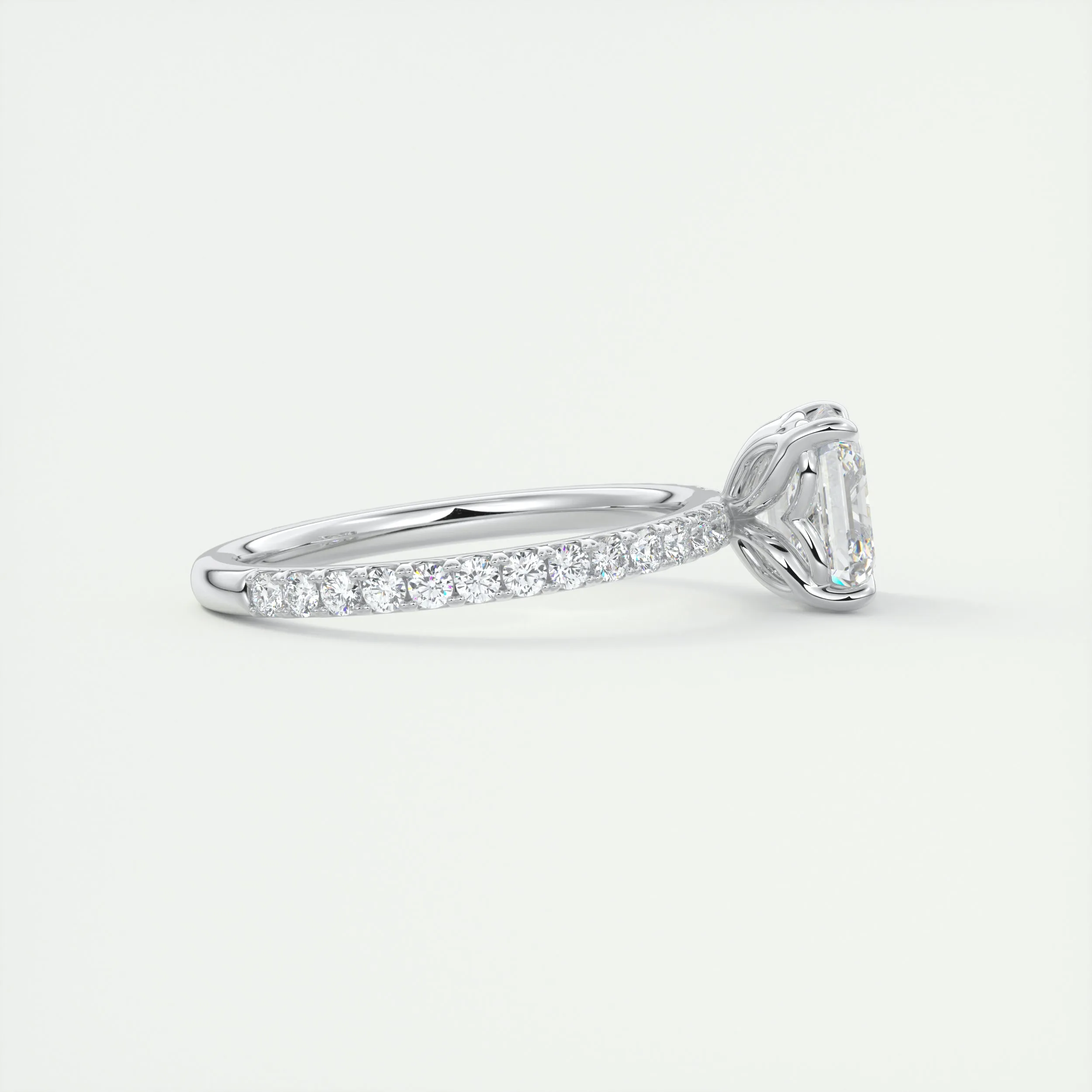 Royale Pavé | Asscher
