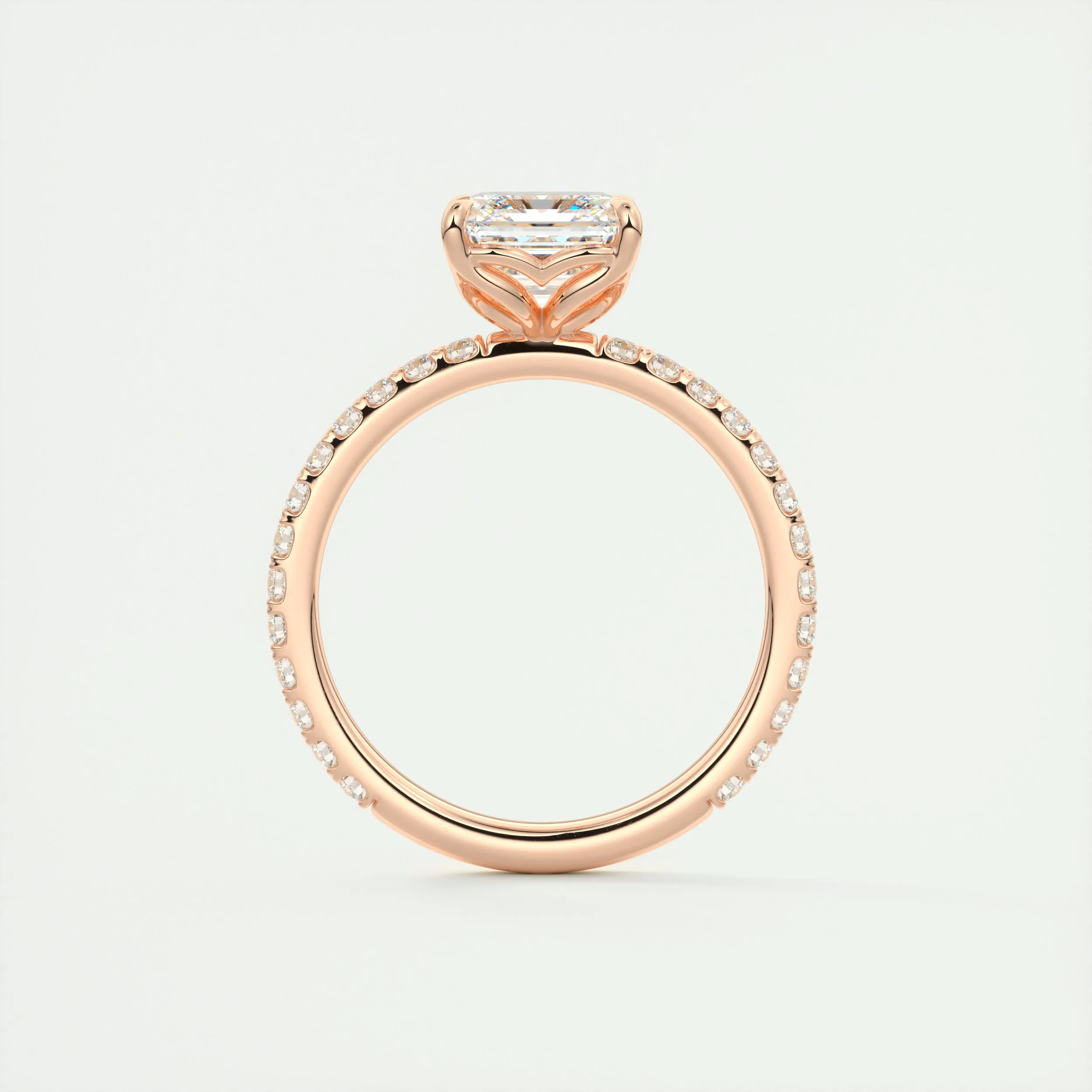Royale Pavé | Asscher