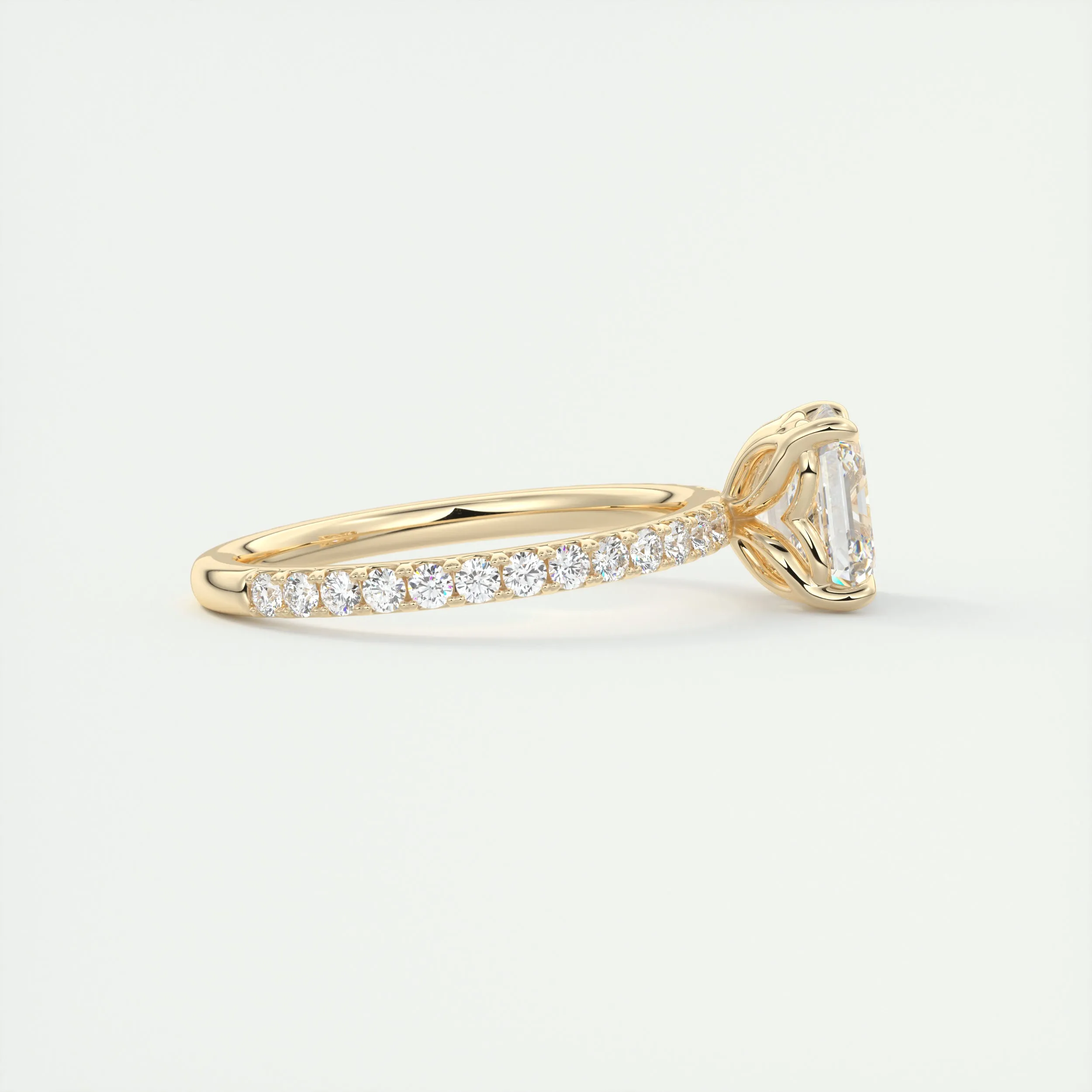 Royale Pavé | Asscher