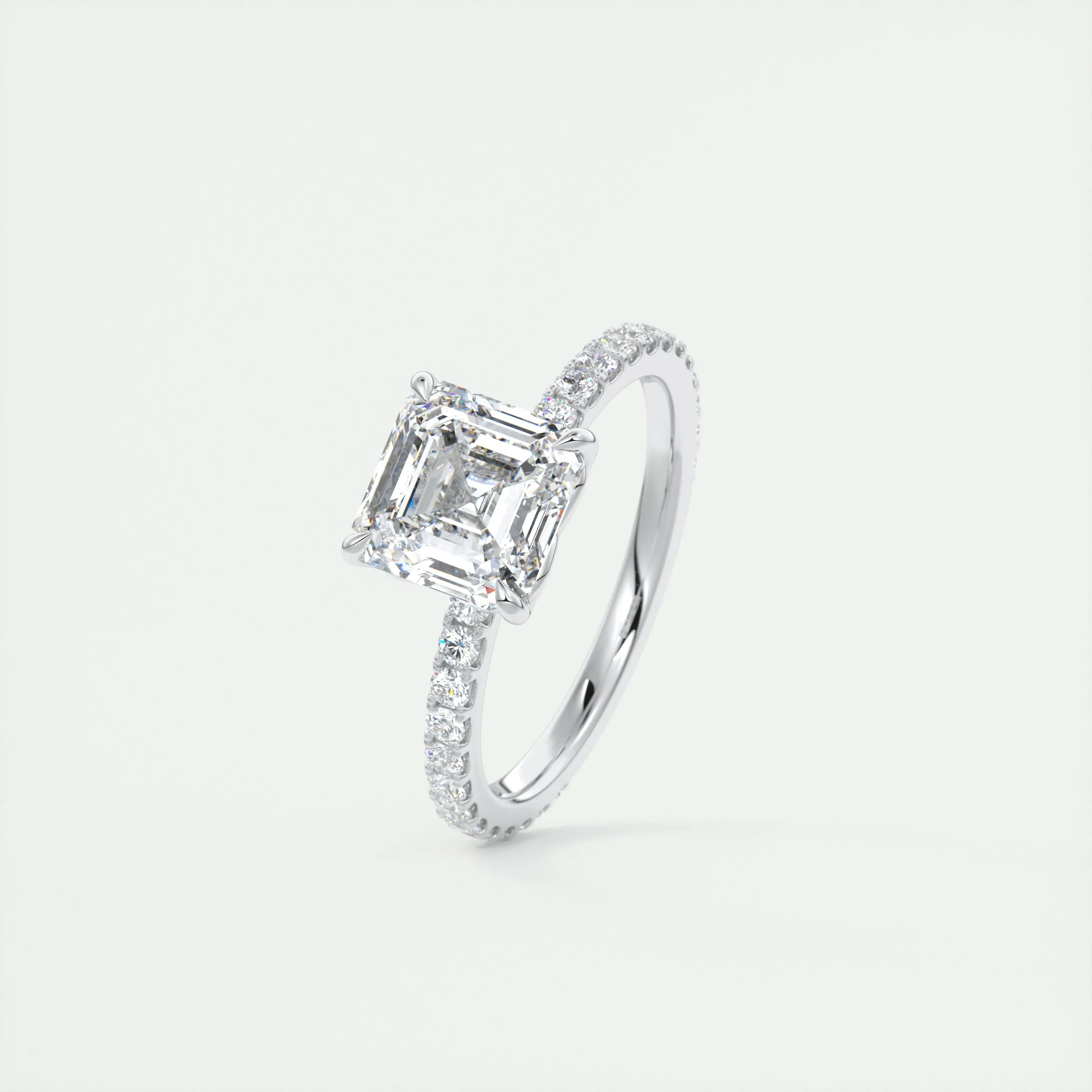 Royale Pavé | Asscher