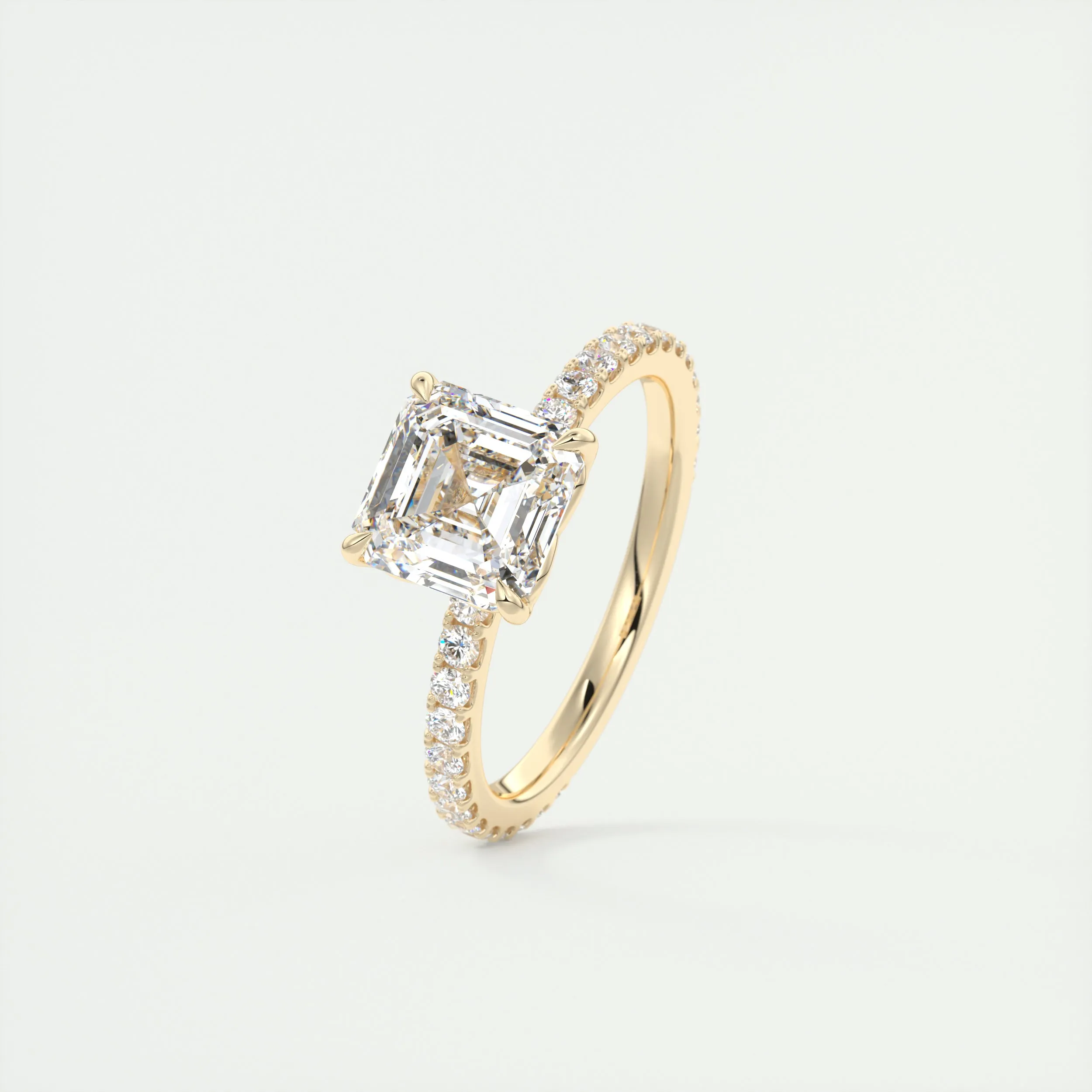 Royale Pavé | Asscher