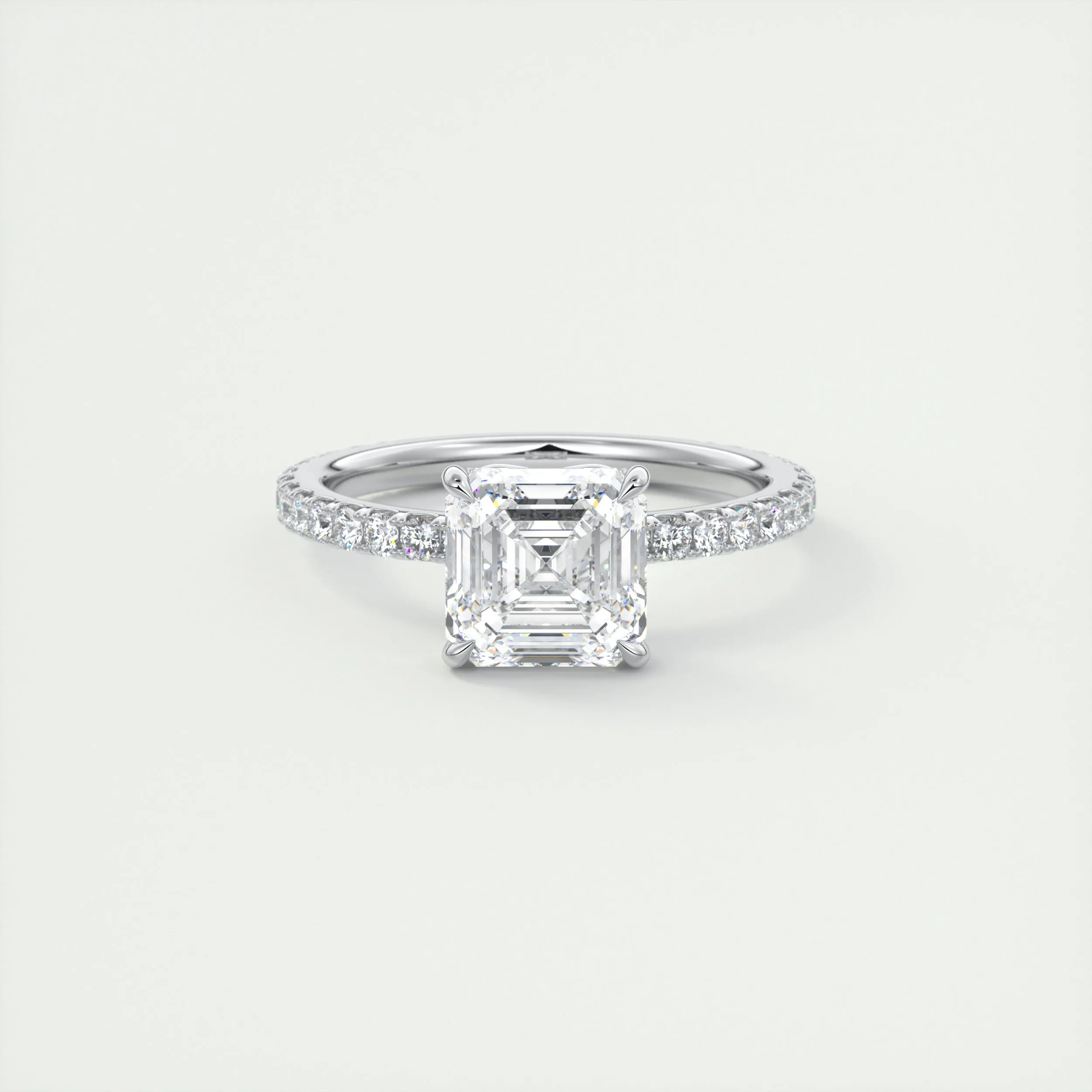 Royale Pavé | Asscher