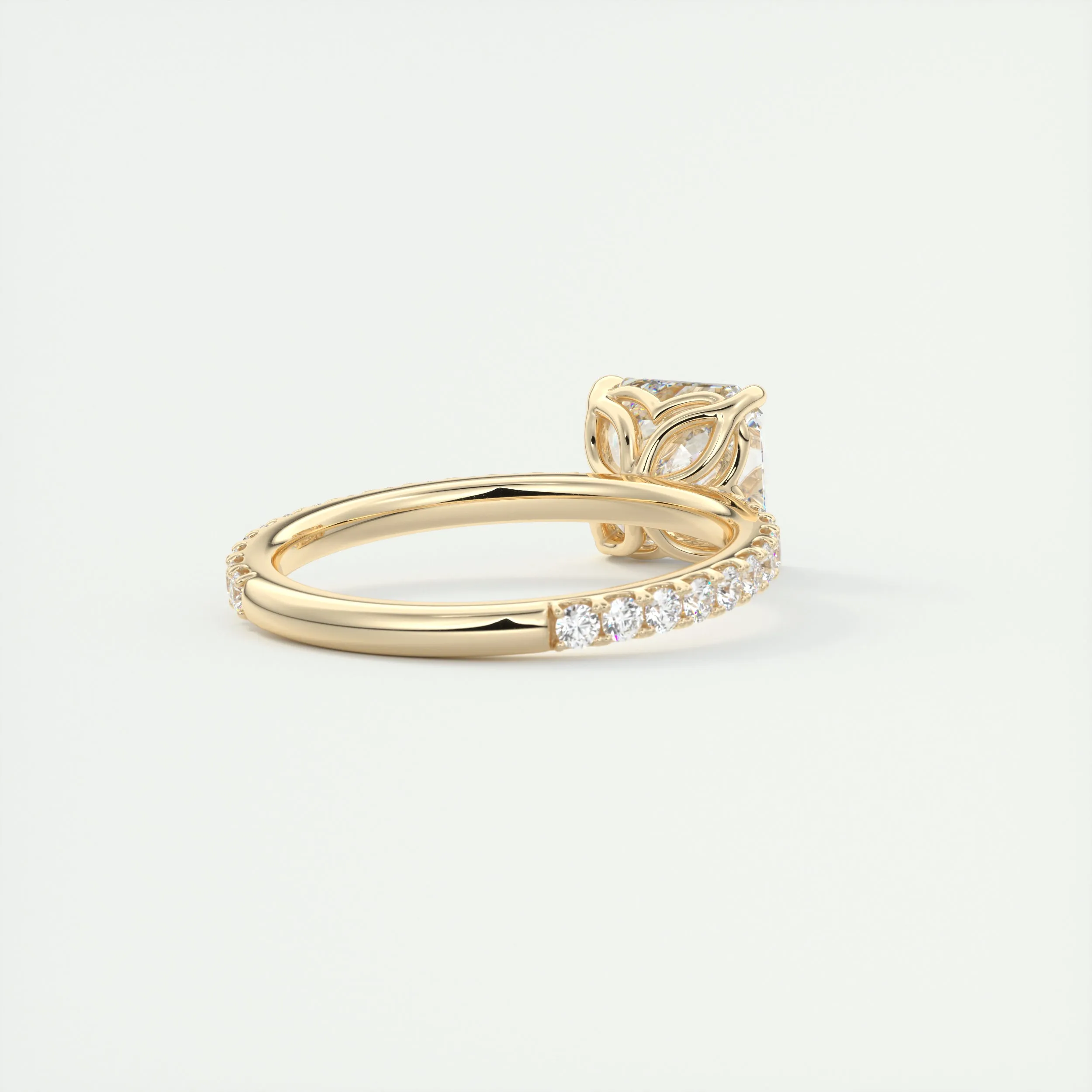Royale Pavé | Asscher