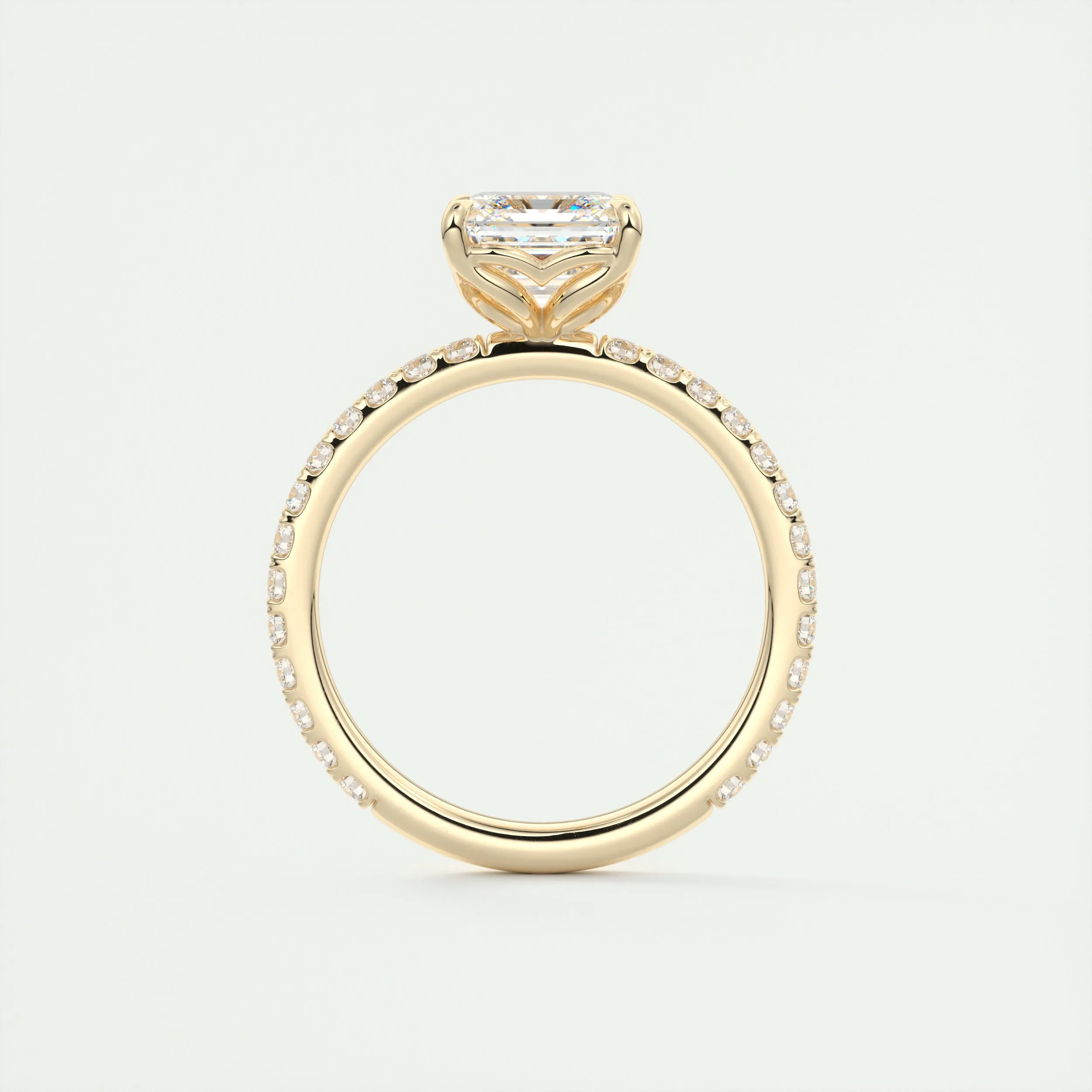 Royale Pavé | Asscher