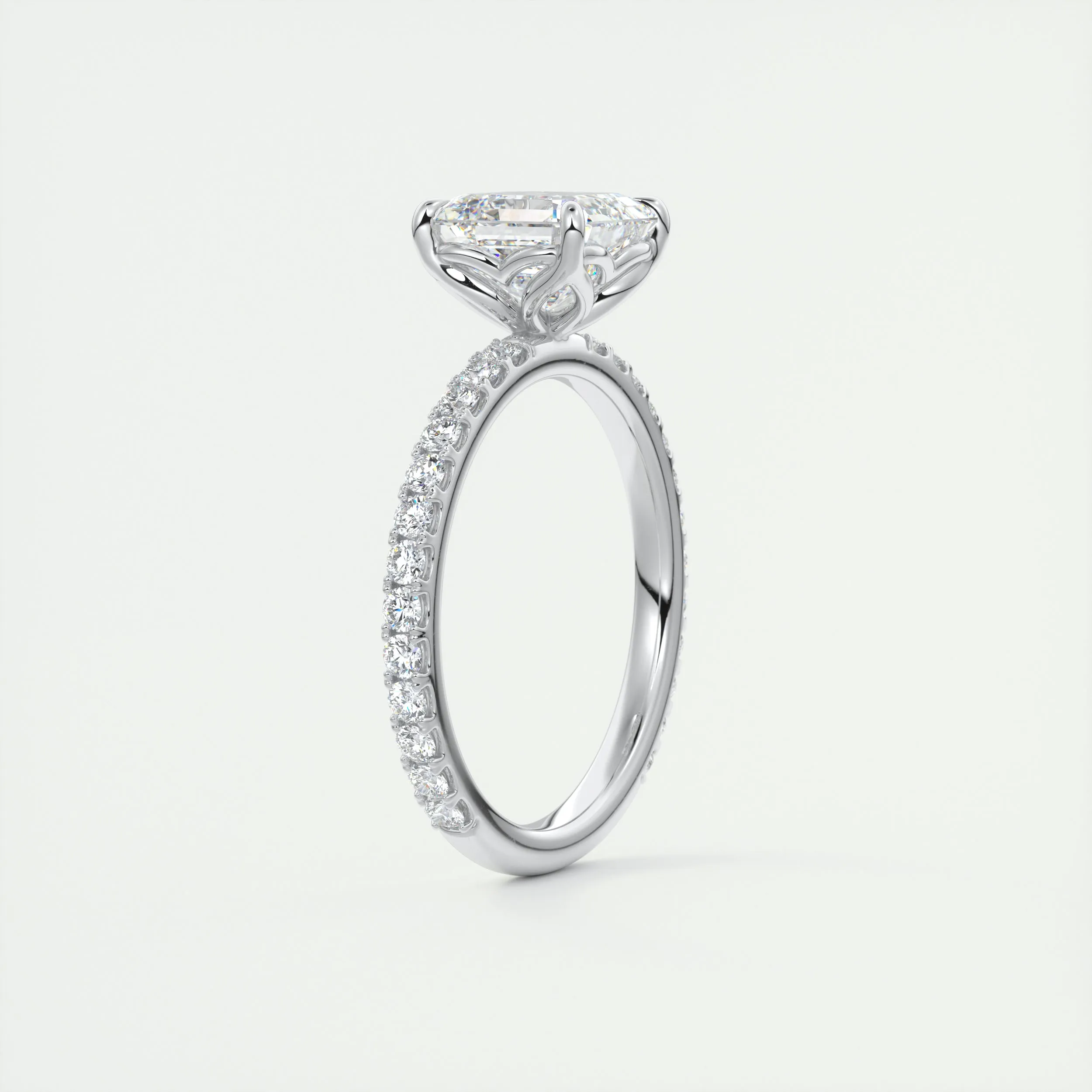 Royale Pavé | Asscher