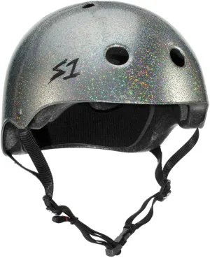 S1 Mega Lifer Helmet - Silver Glitter