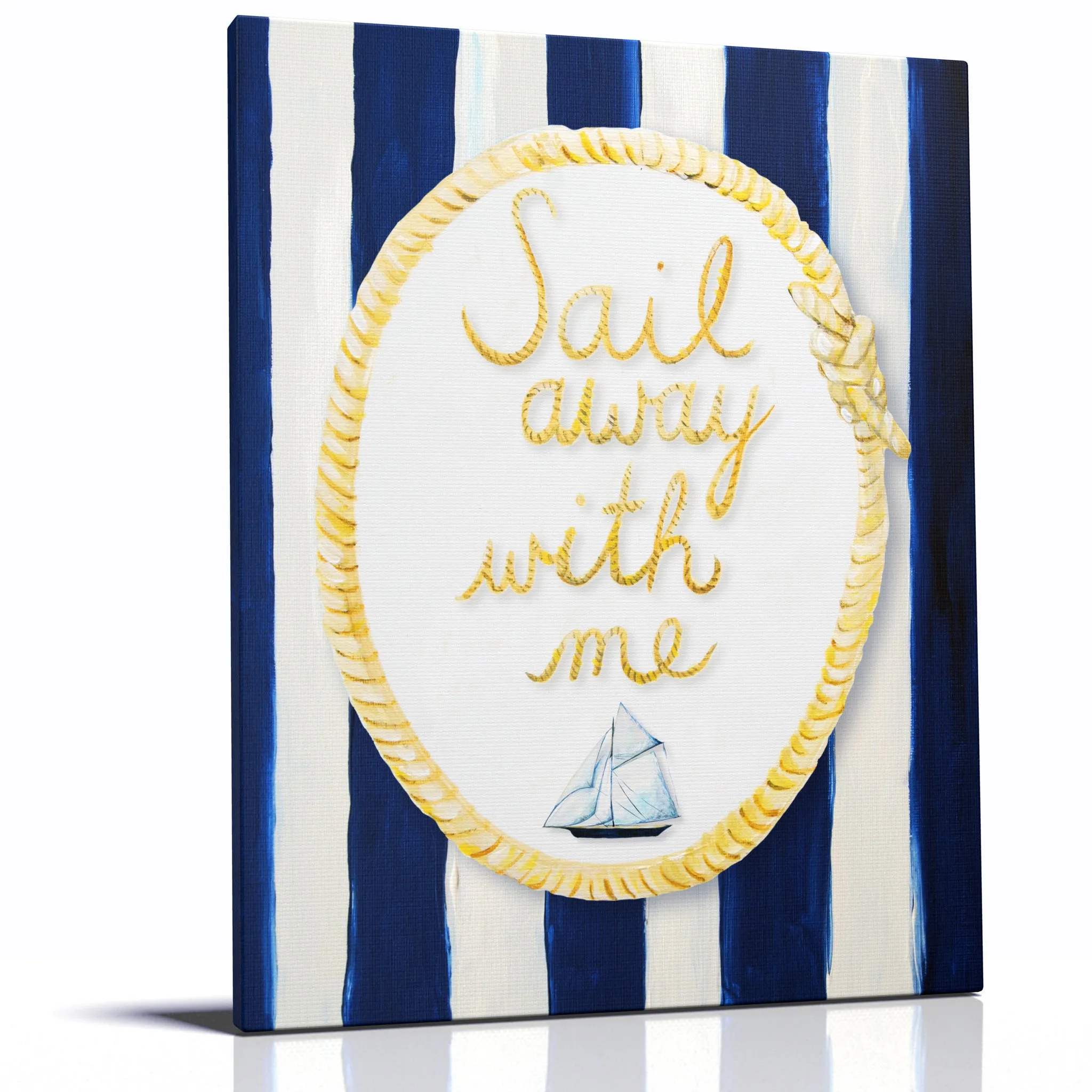 Sail away with me - NAUTICAL ART PRINT