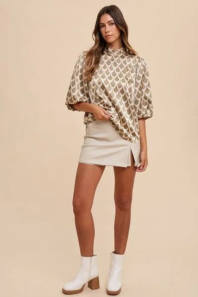 Sandra Tie Back Blouse