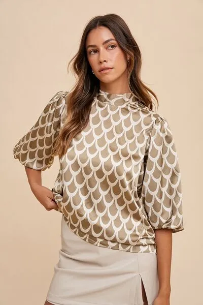 Sandra Tie Back Blouse