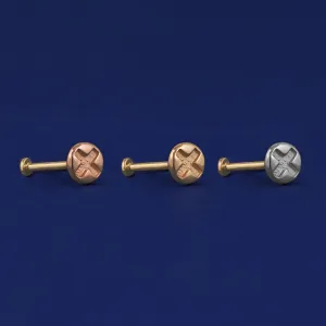 Screw Flatback Piercing
