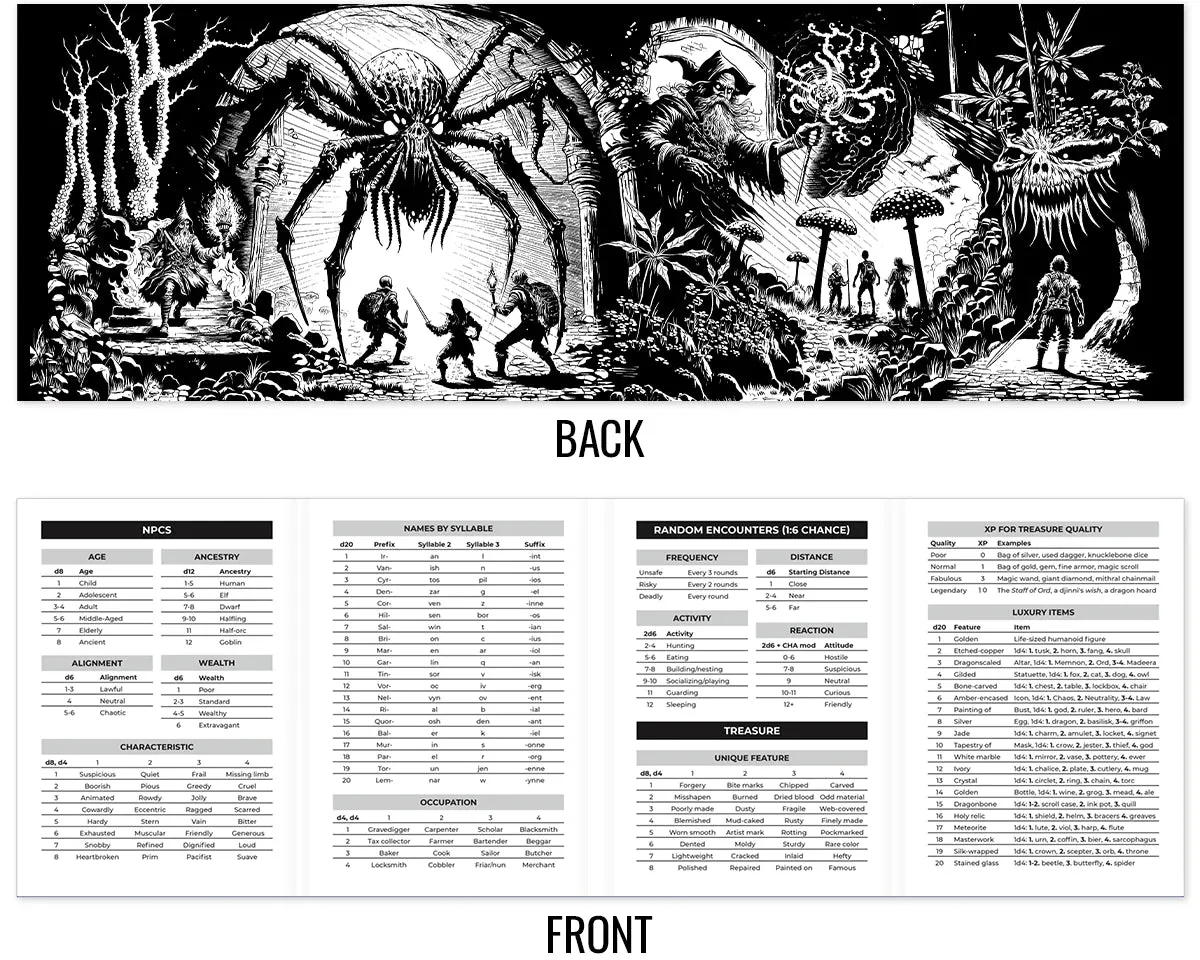 Shadowdark DM Screen