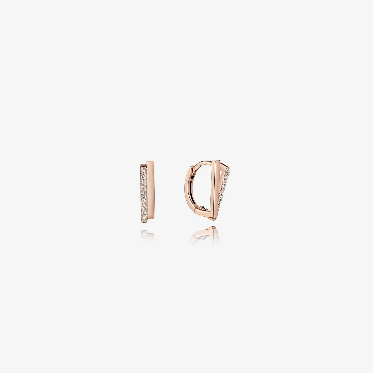 Signature. D Gold Earring JDRER3F04ZC
