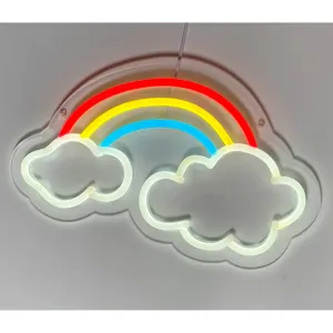 SLOWER | スロウワー　NEONY SIGN LIGHT Rainbow