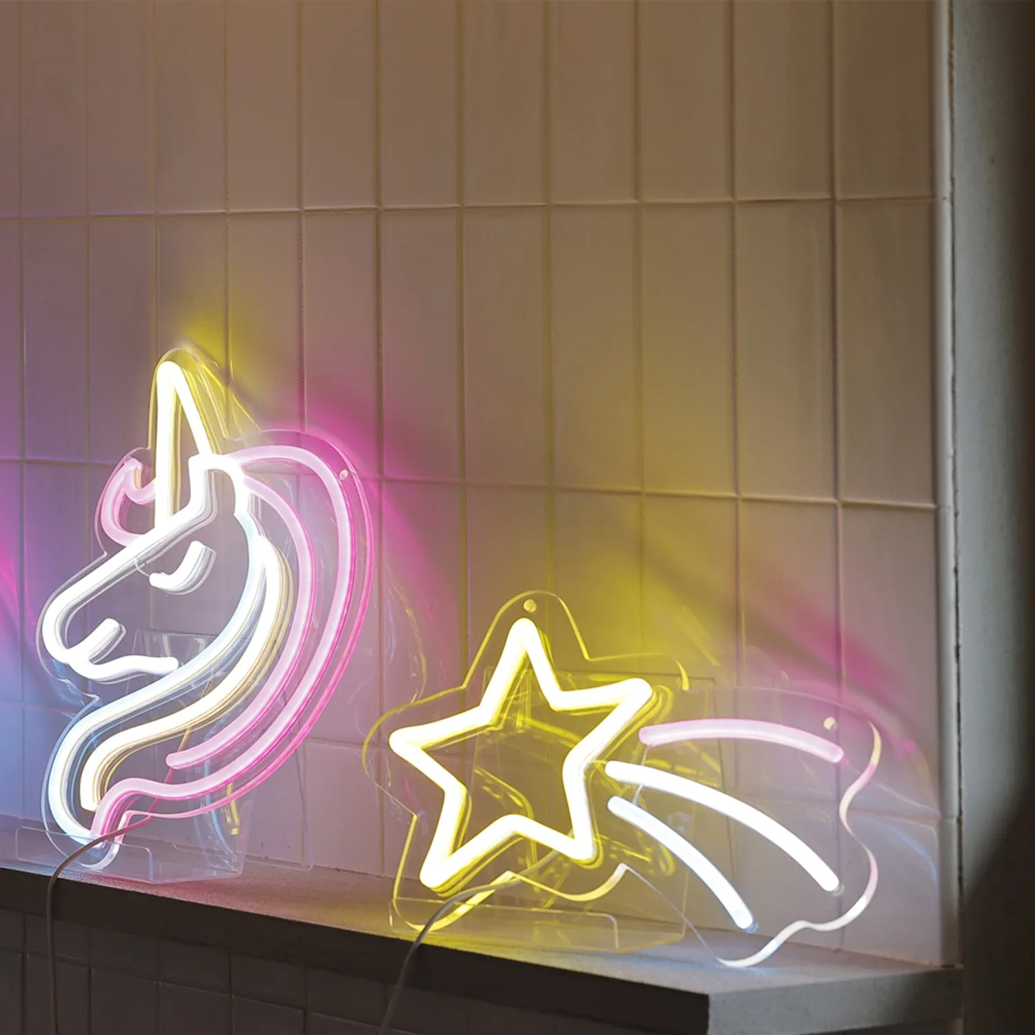 SLOWER | スロウワー　NEONY SIGN LIGHT Shooting Star
