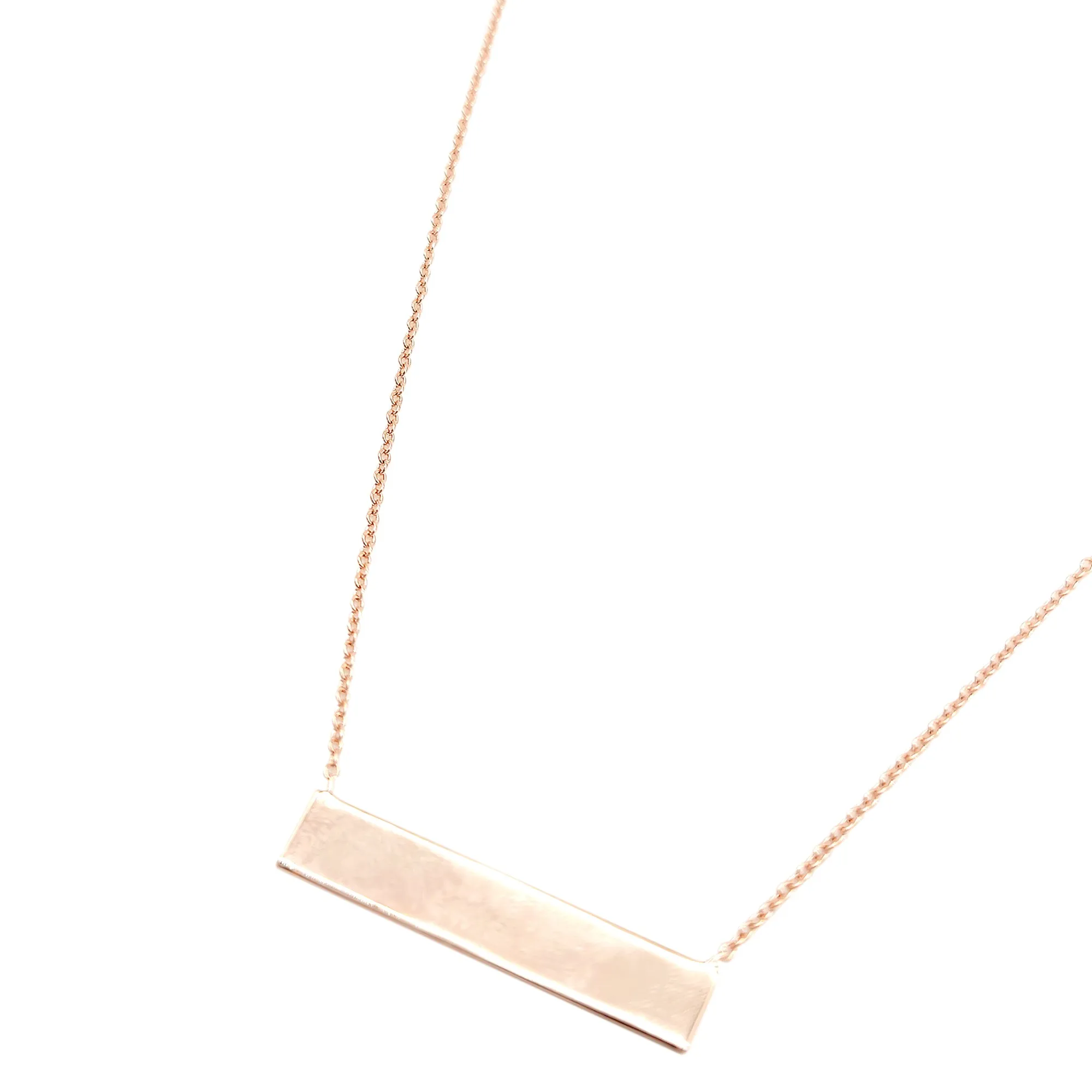 Small ID Tag Necklace
