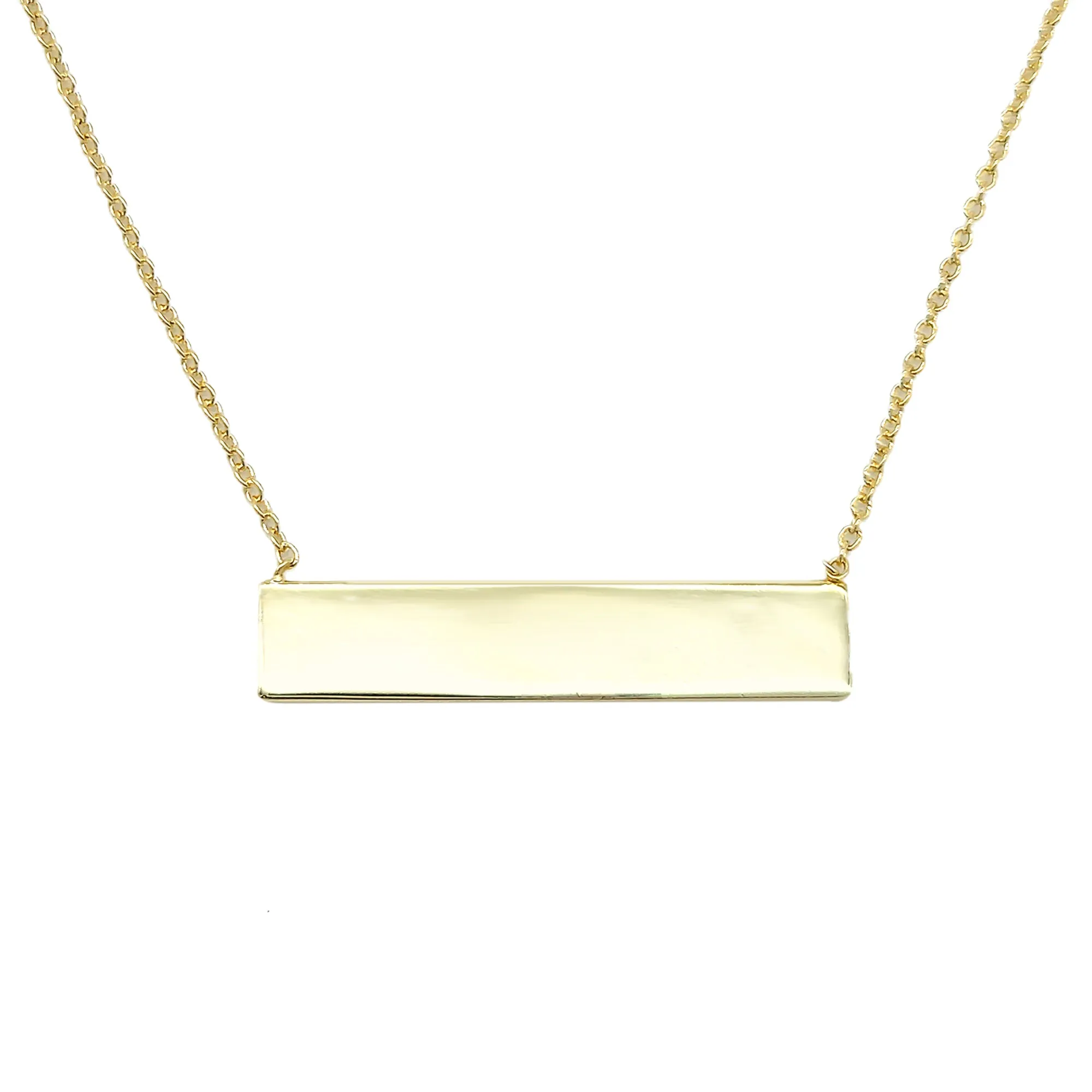 Small ID Tag Necklace