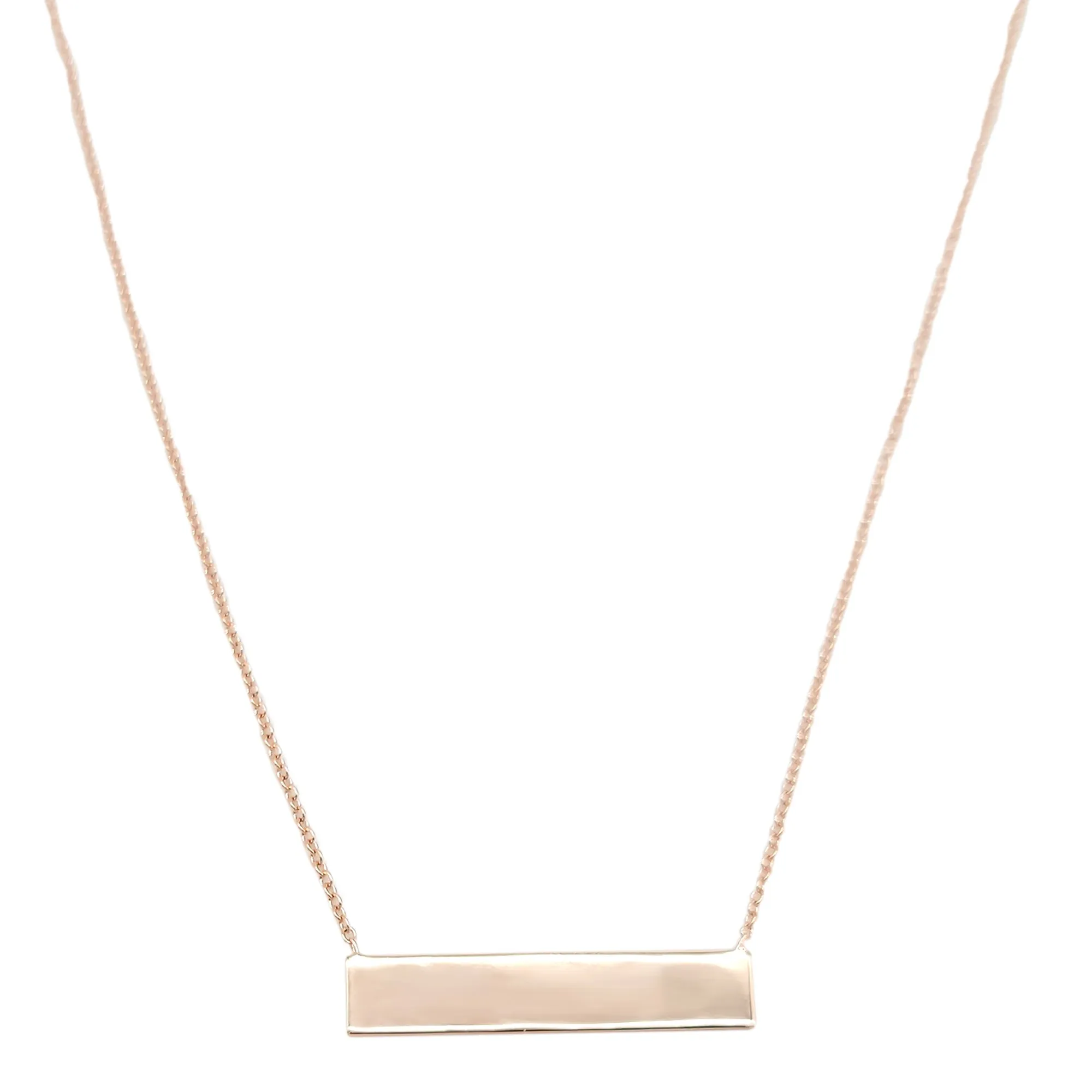 Small ID Tag Necklace