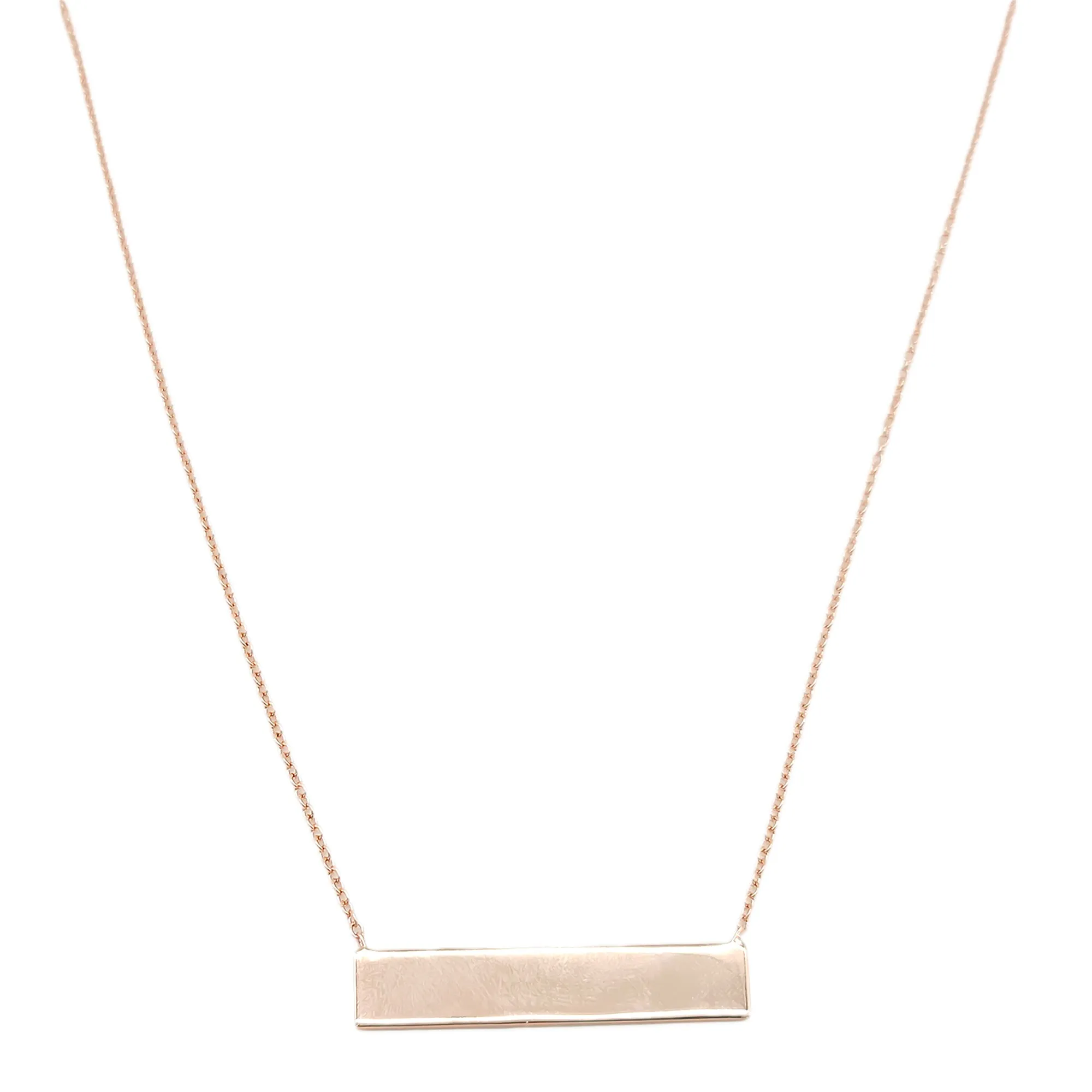 Small ID Tag Necklace