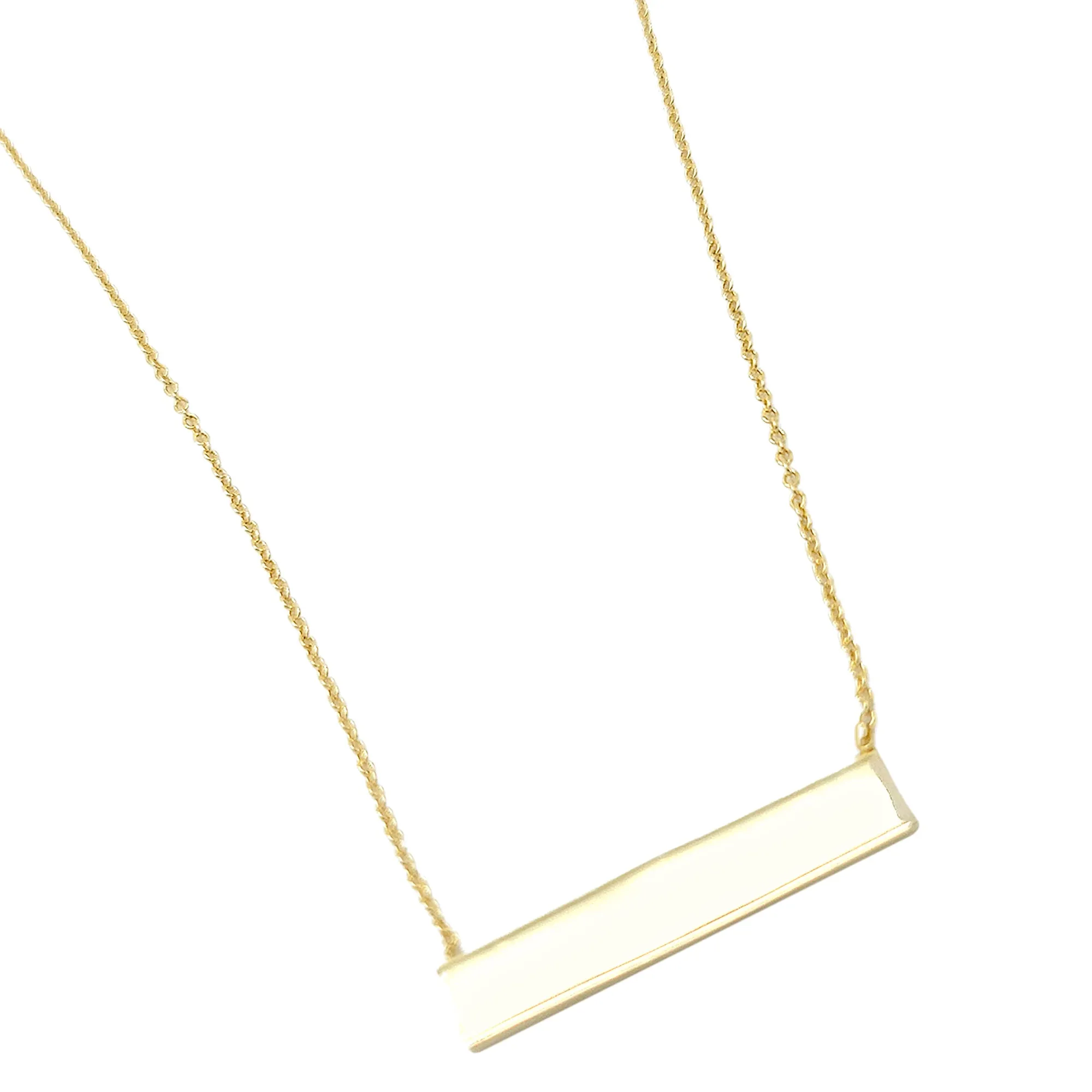 Small ID Tag Necklace